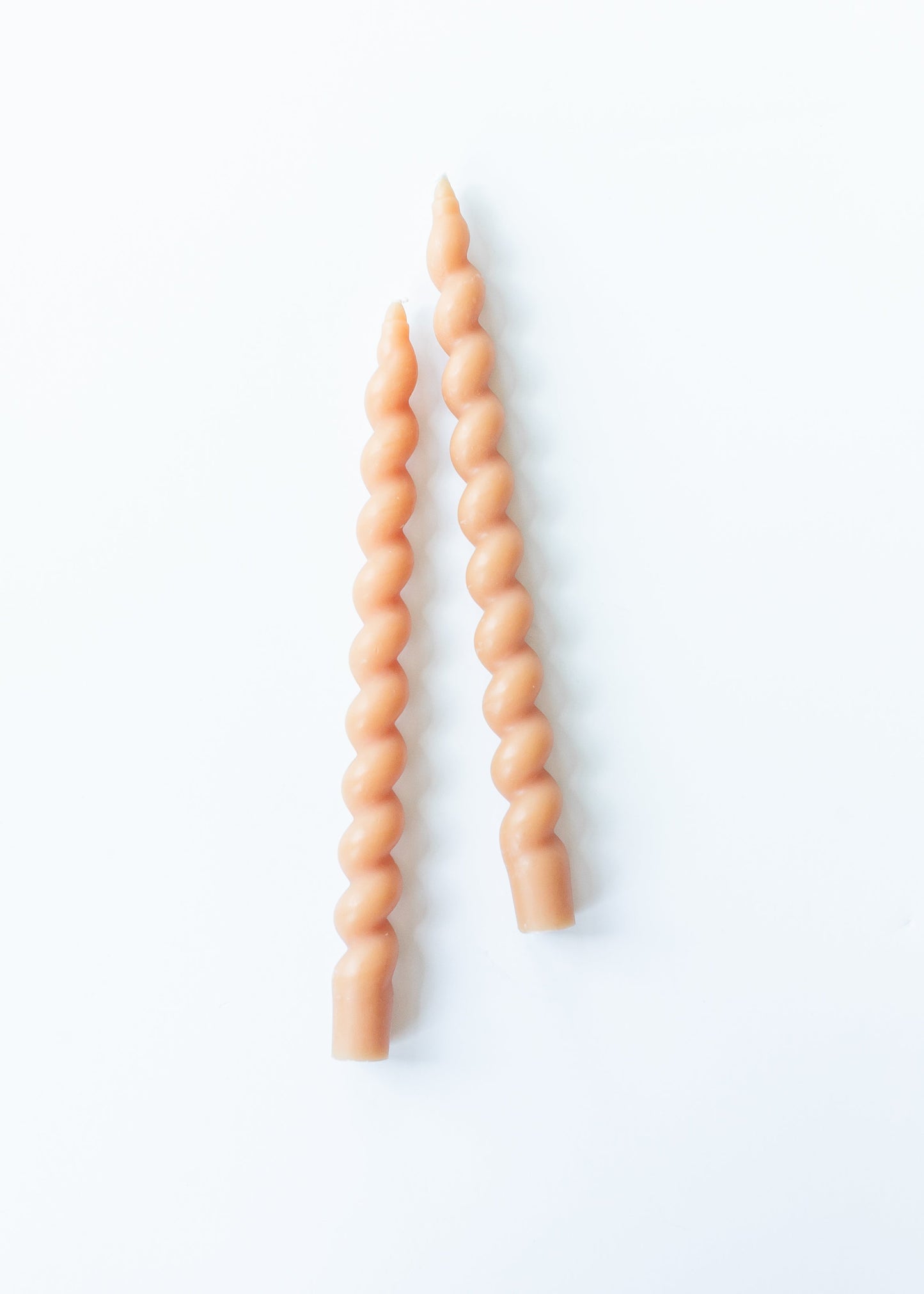 Twisted Taper Candle Set of 2 - FINAL SALE