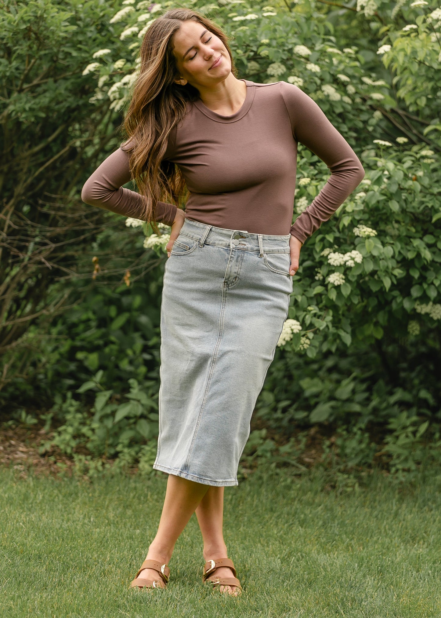 Ultra Soft Long Sleeve Knit Top