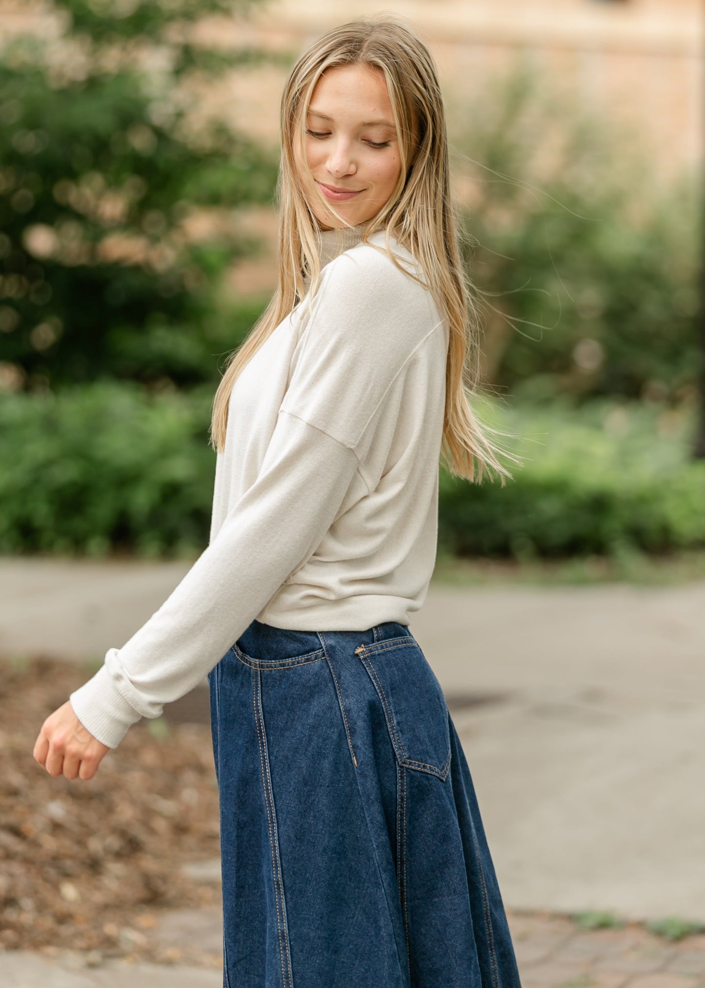 Ultra Soft Turtleneck Tee