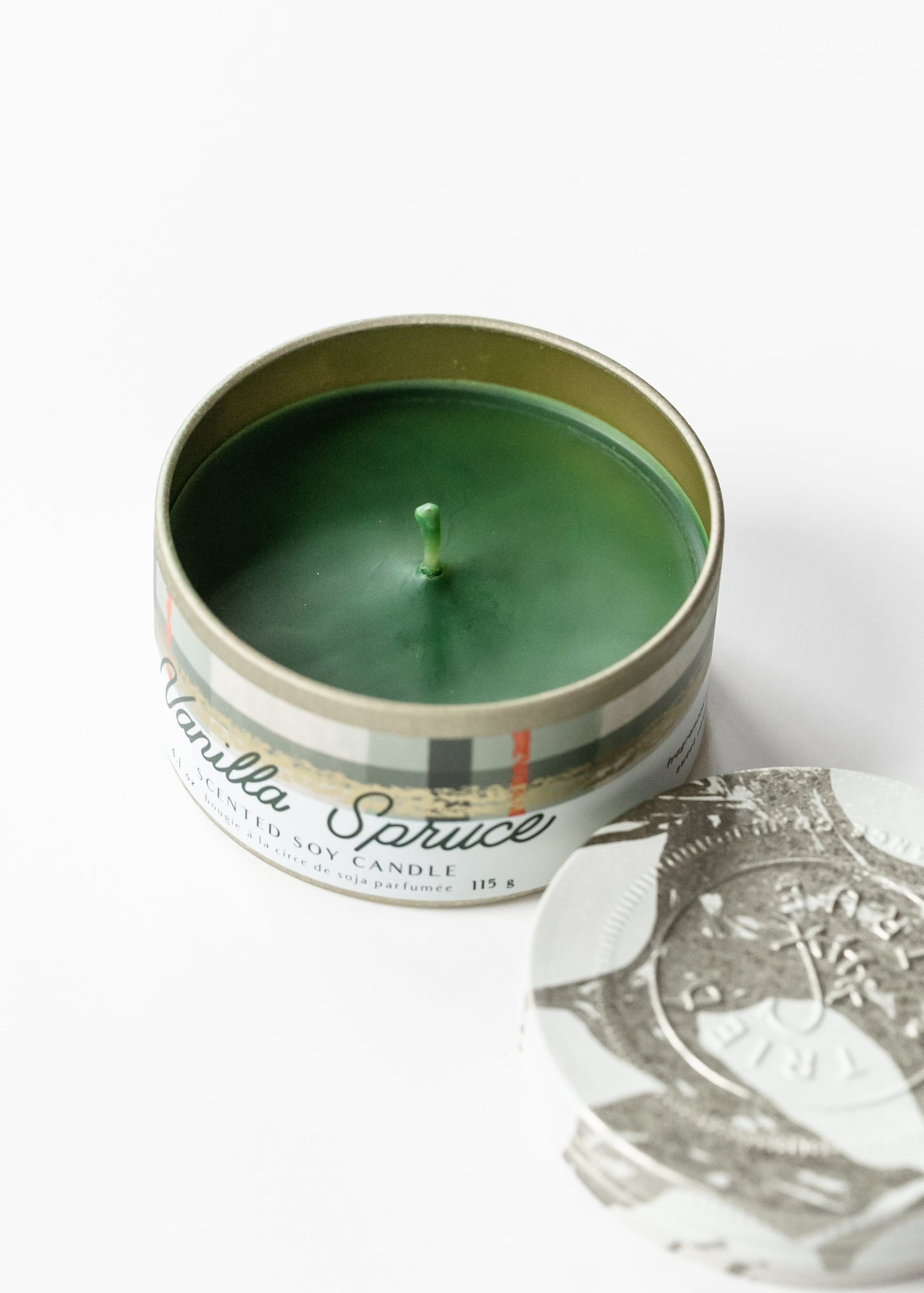 Vanilla Spruce Small Tin Candle - FINAL SALE