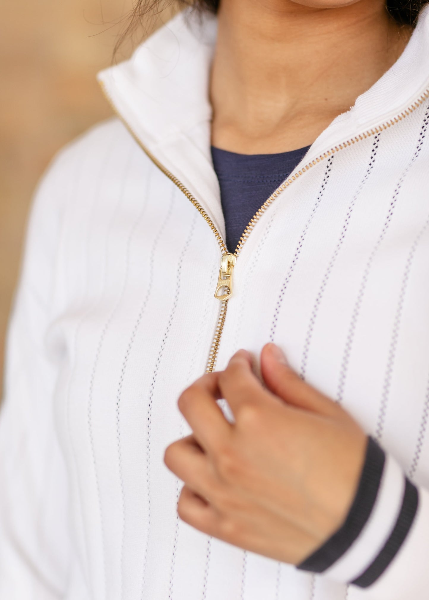 VARLEY® Aliyah Half Zip Knit Sweater - FINAL SALE