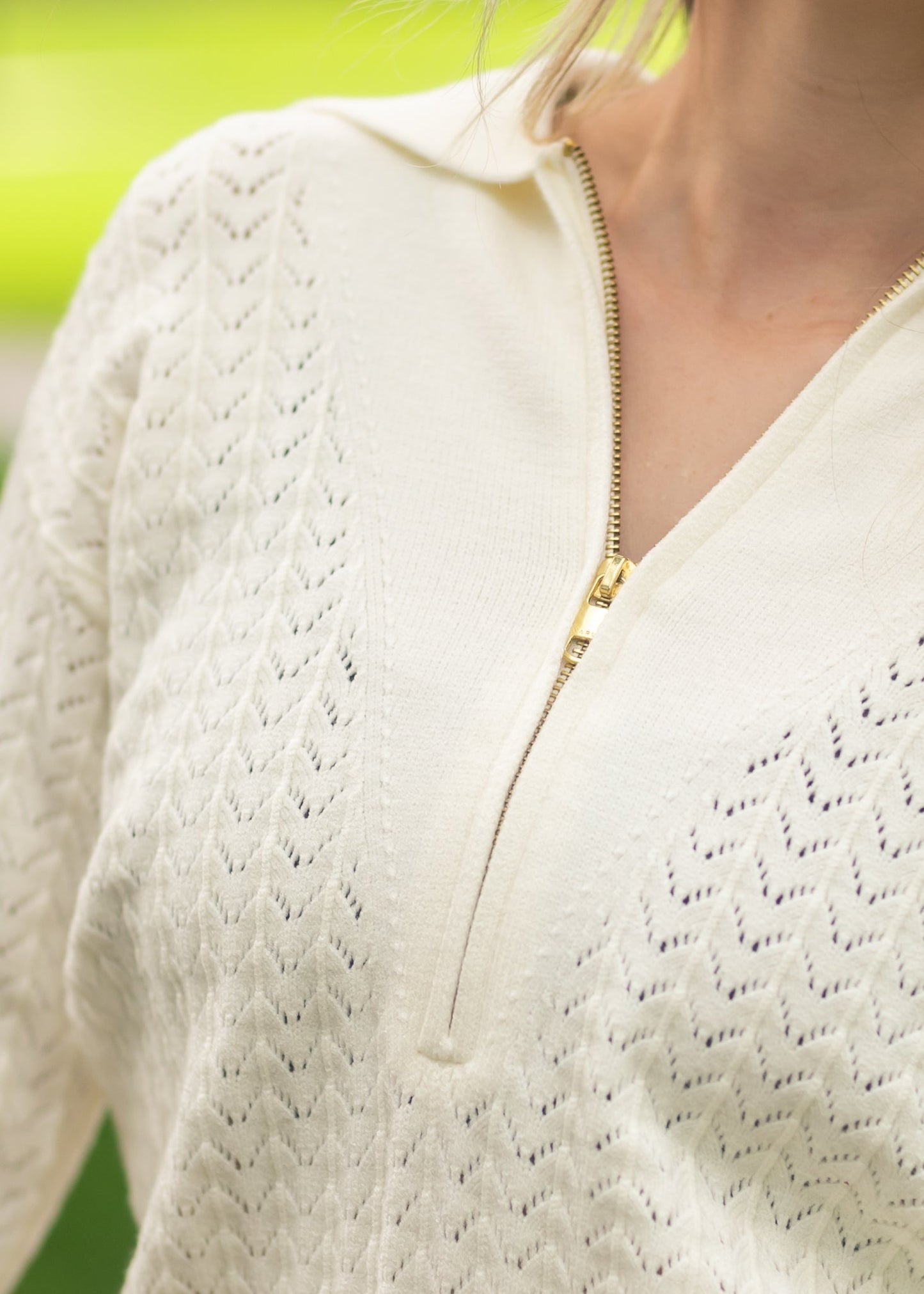 Varley® Arney Half Zip Knit Polo Top - FINAL SALE