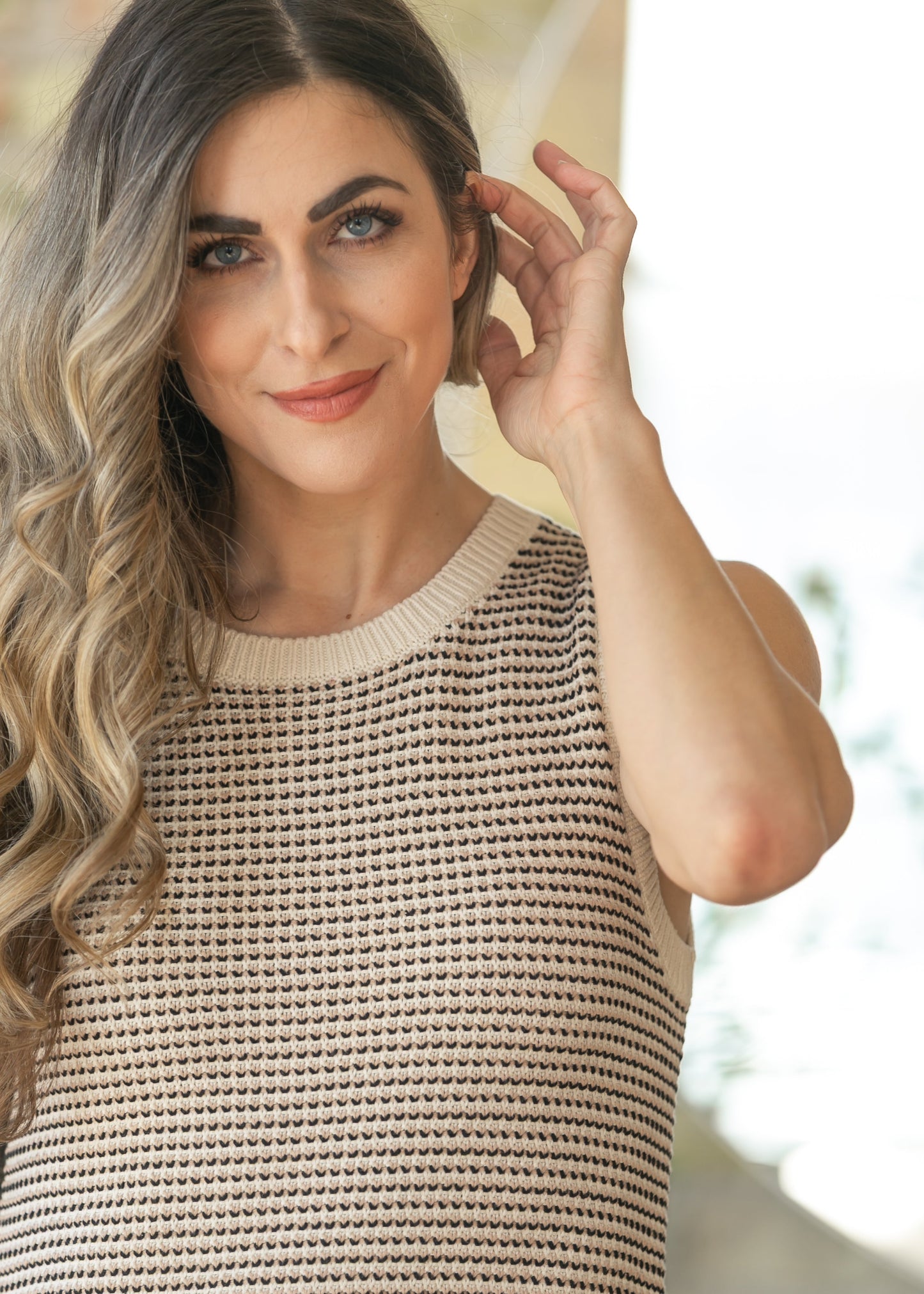 Varley® Birch Sadia Stitch Knit Maxi Dress