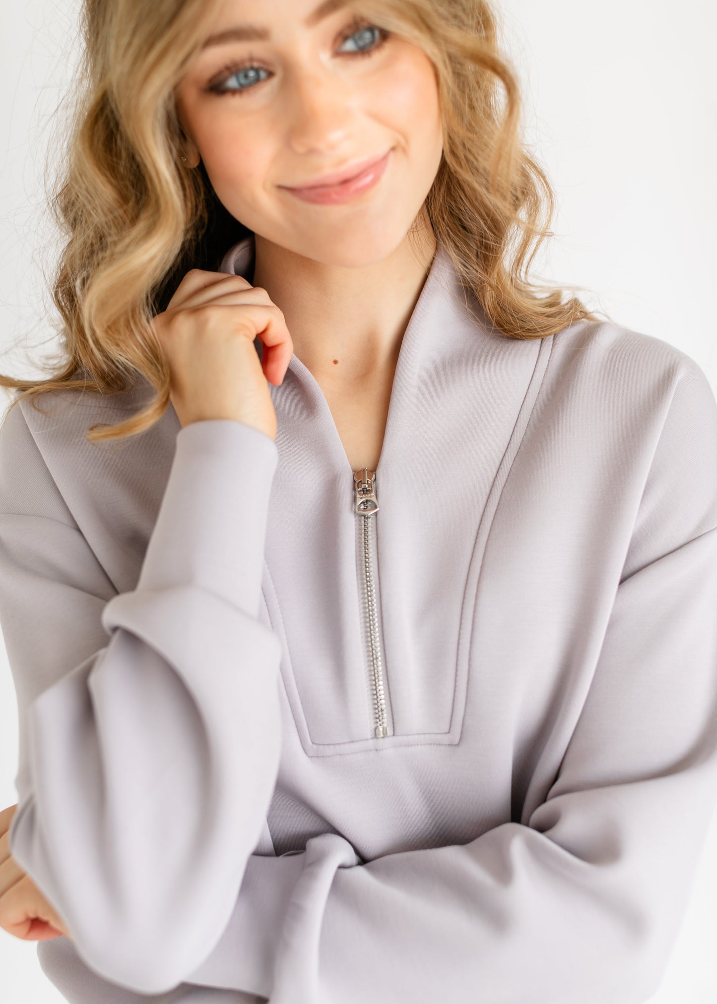 VARLEY® Davidson Quarter Zip Sweatshirt - FINAL SALE