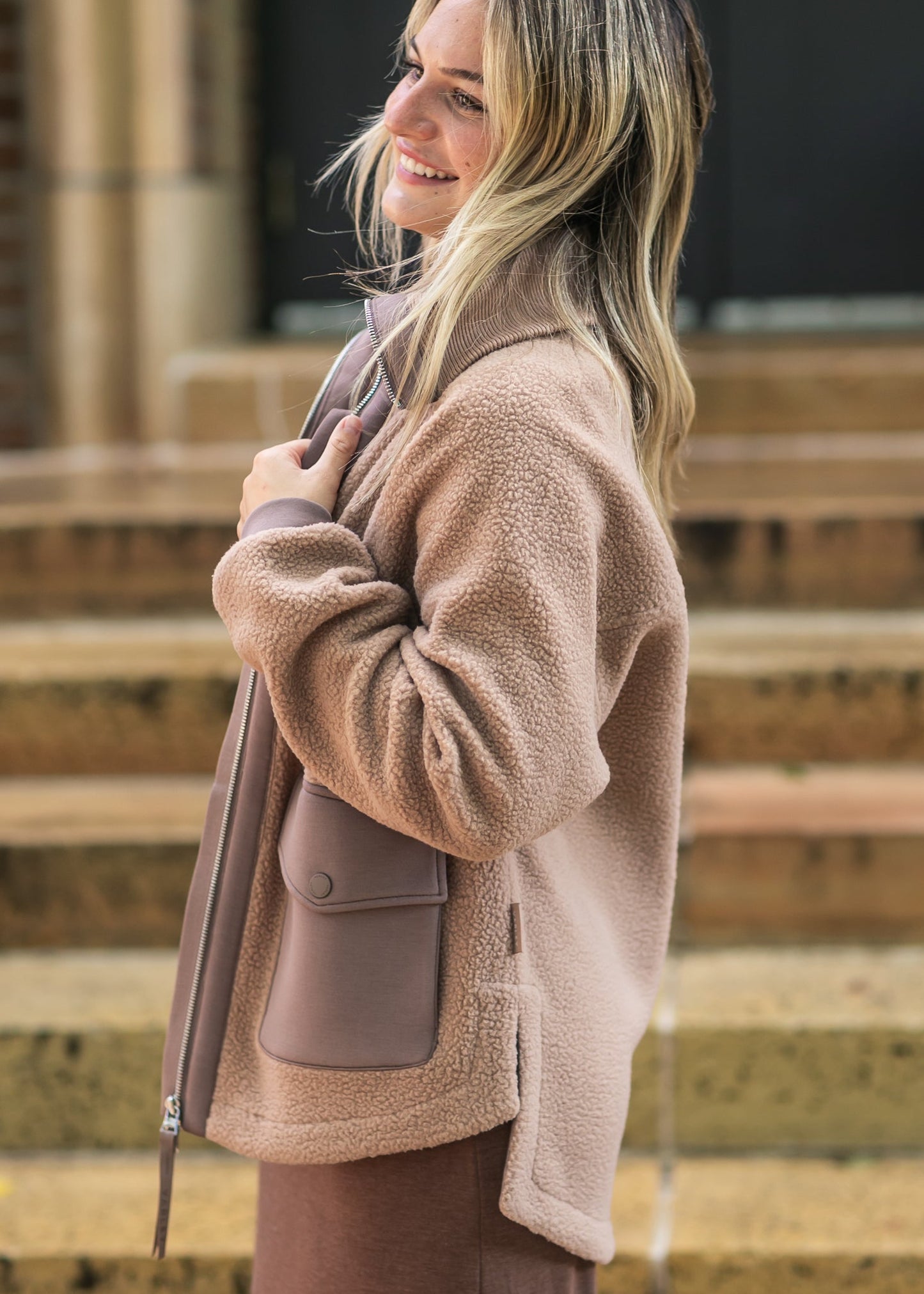 Varley® Eleanor Patch Pocket Fleece - FINAL SALE
