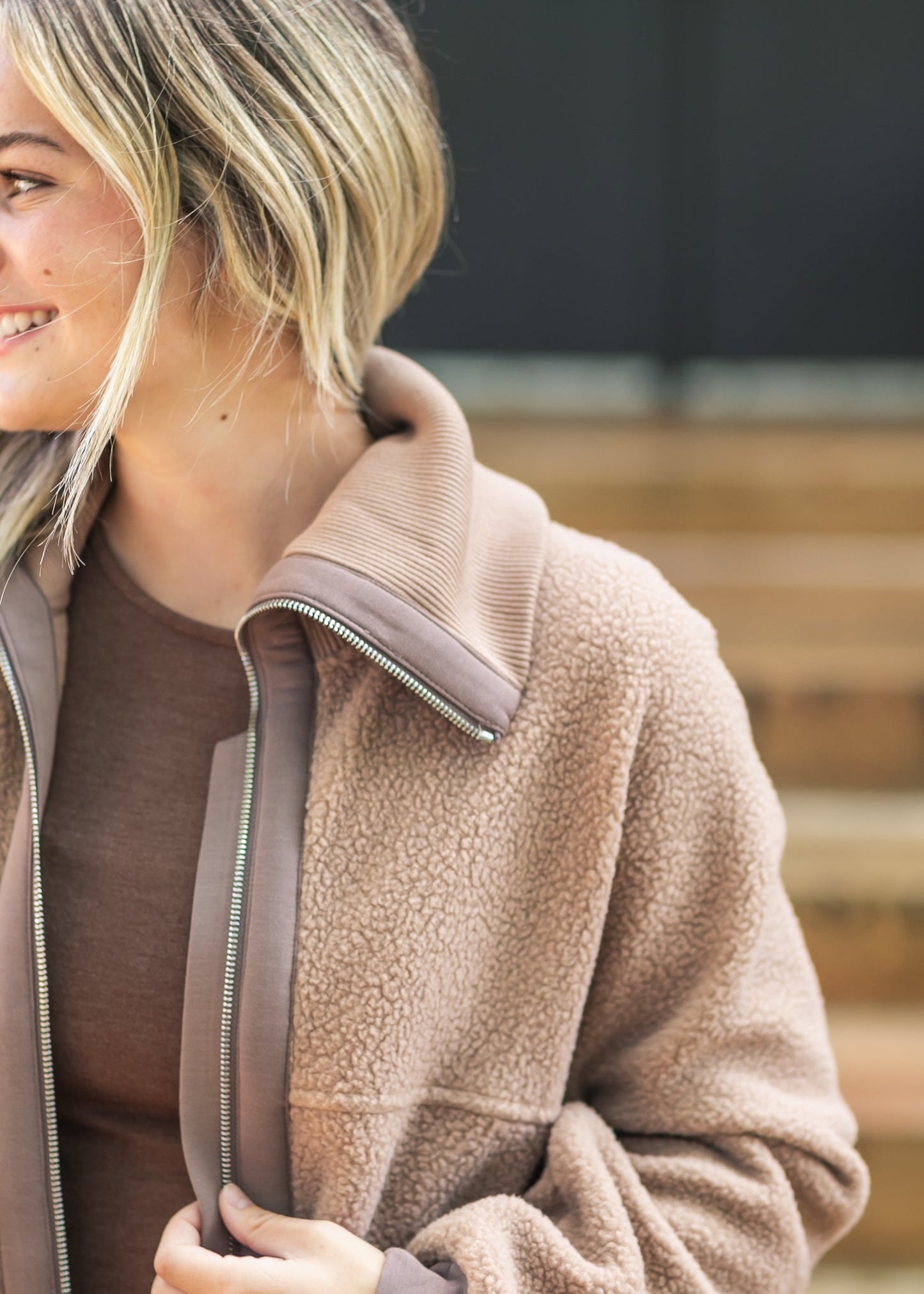 Varley® Eleanor Patch Pocket Fleece - FINAL SALE
