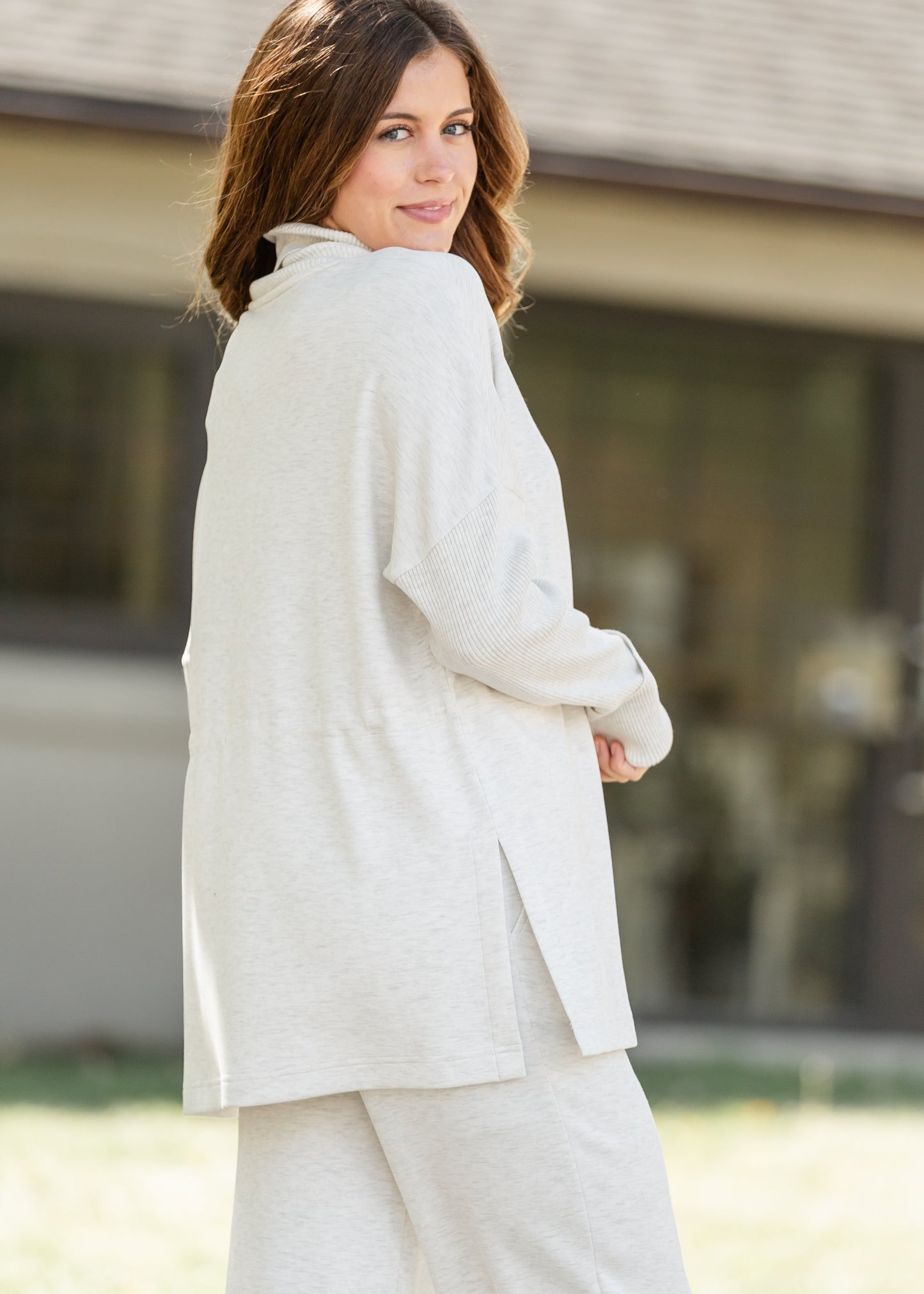 Varley® Ethel Cinch Waist Sweater