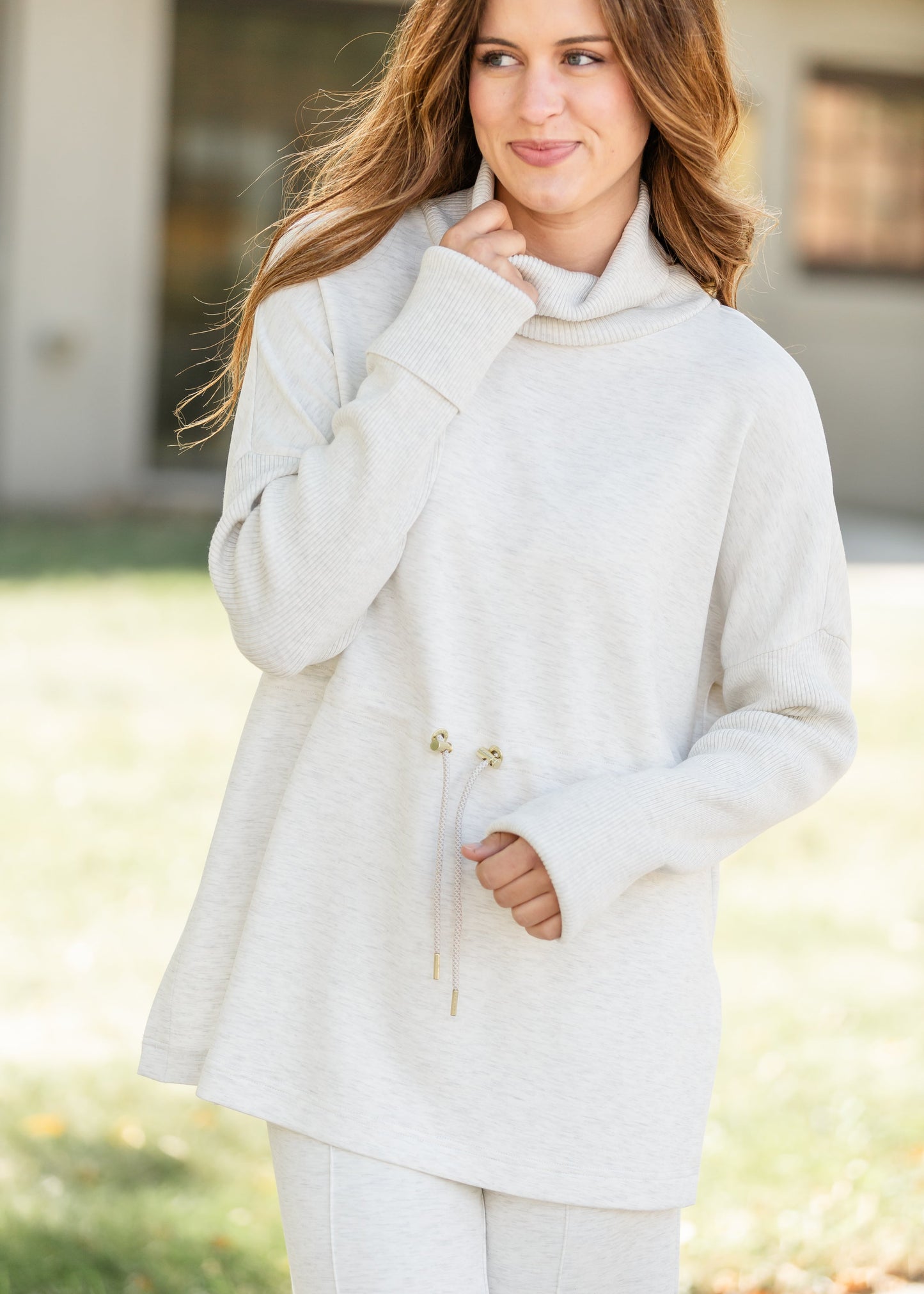 Varley® Ethel Cinch Waist Sweater