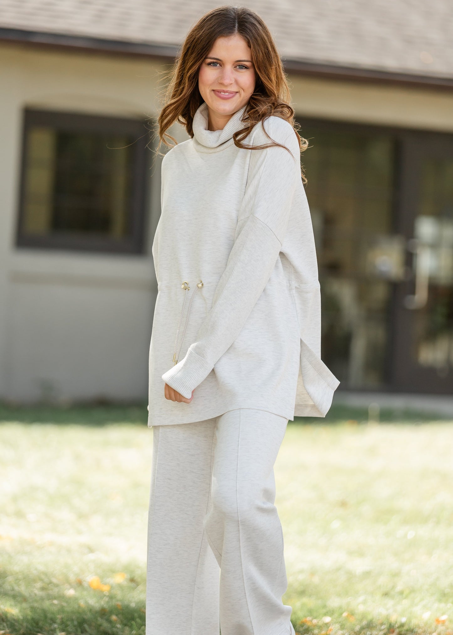Varley® Ethel Cinch Waist Sweater