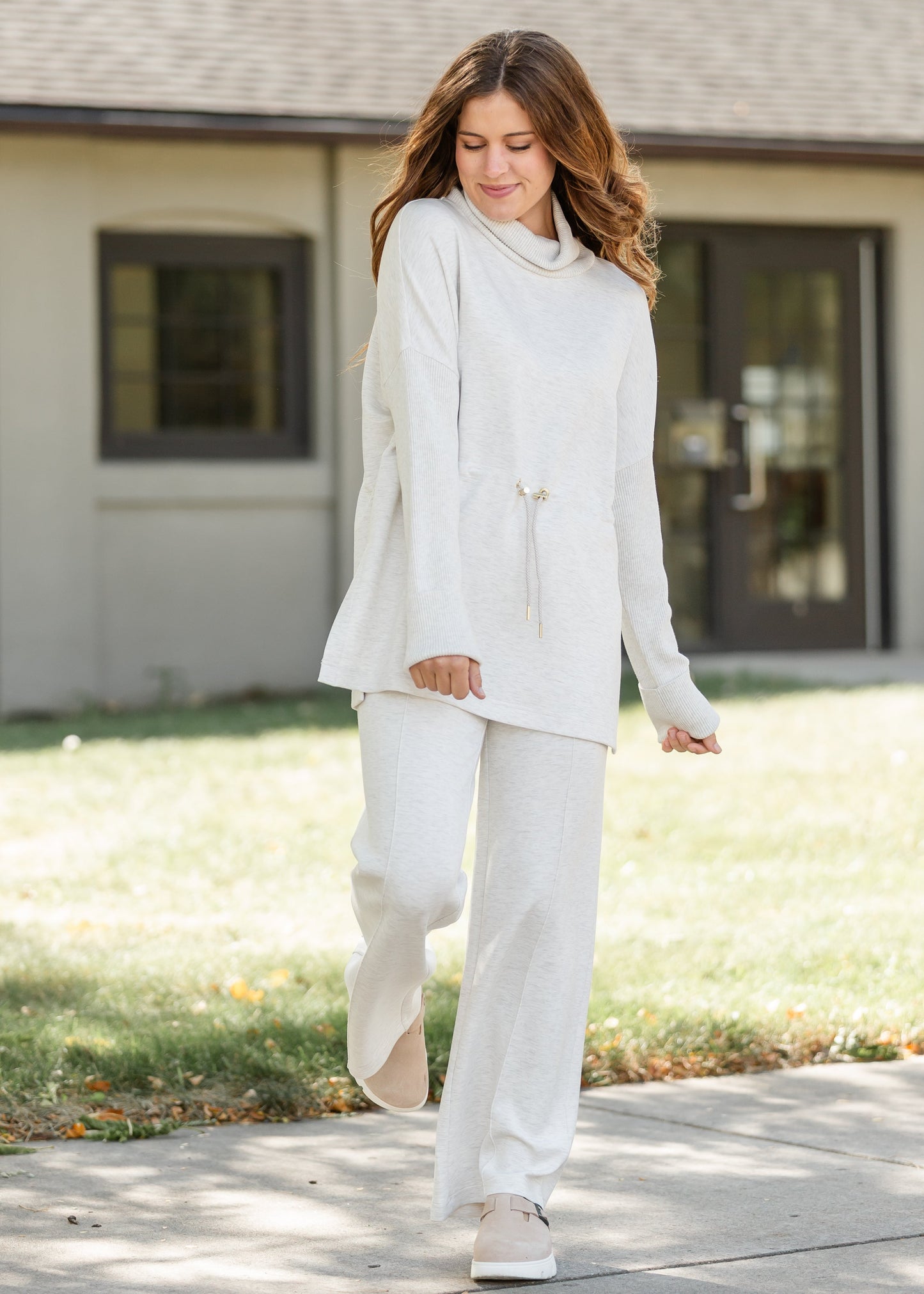 Varley® Ethel Cinch Waist Sweater
