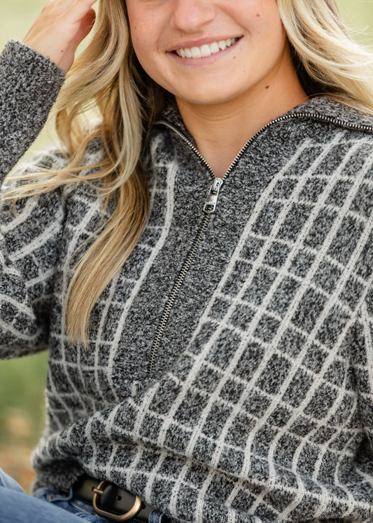 Varley® Furley Half Zip Knit Sweater - FINAL SALE