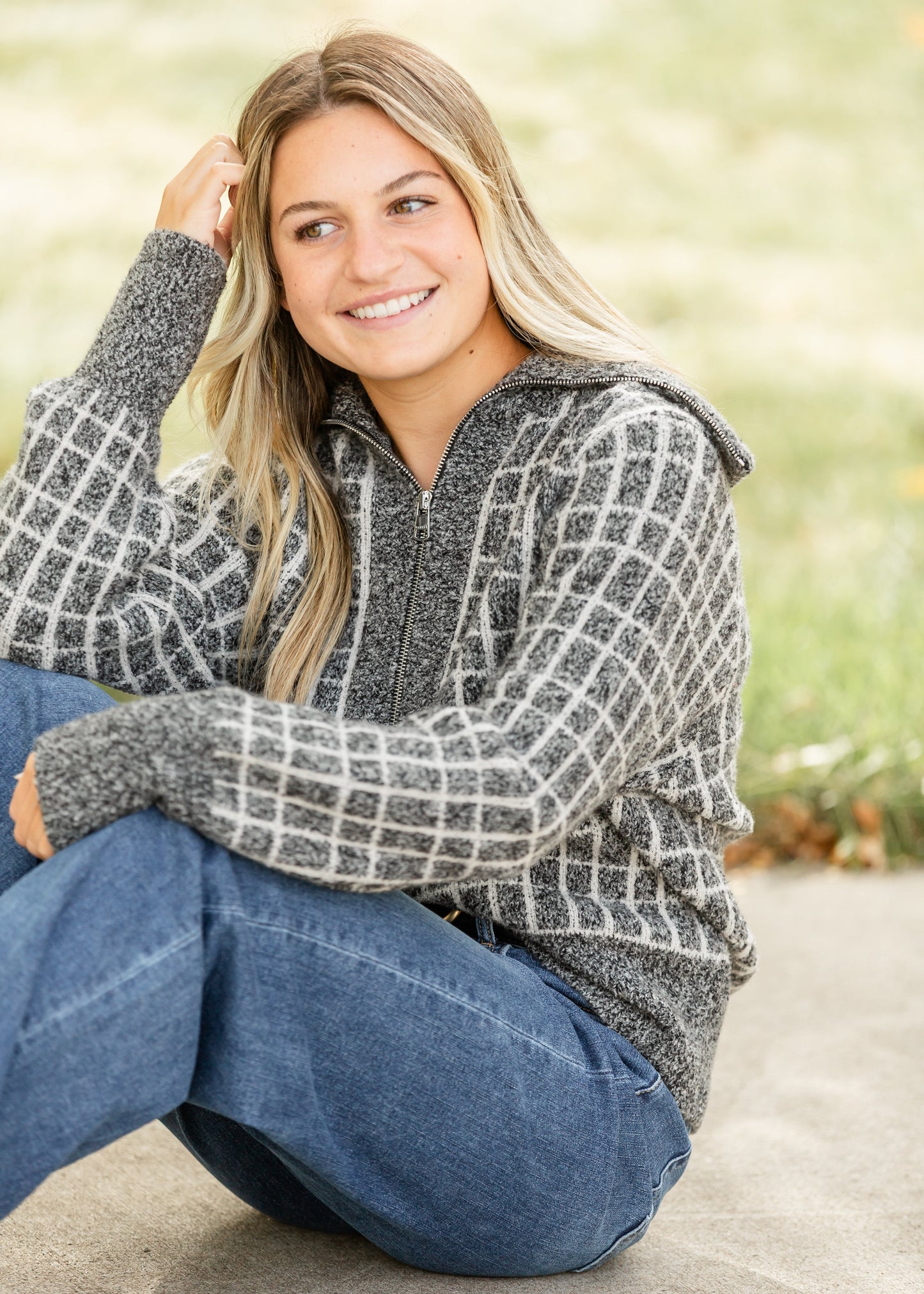 Varley® Furley Half Zip Knit Sweater - FINAL SALE