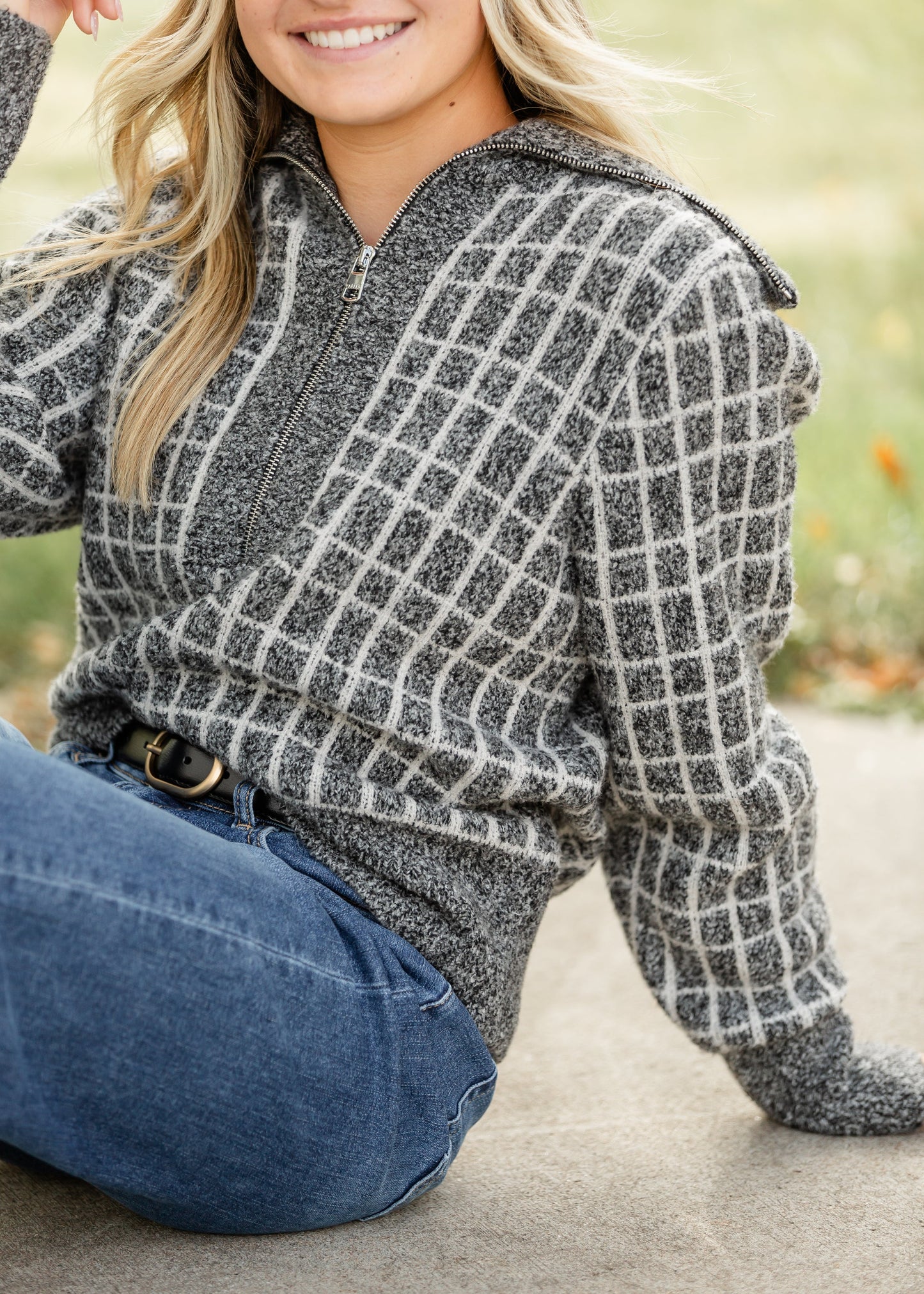 Varley® Furley Half Zip Knit Sweater - FINAL SALE