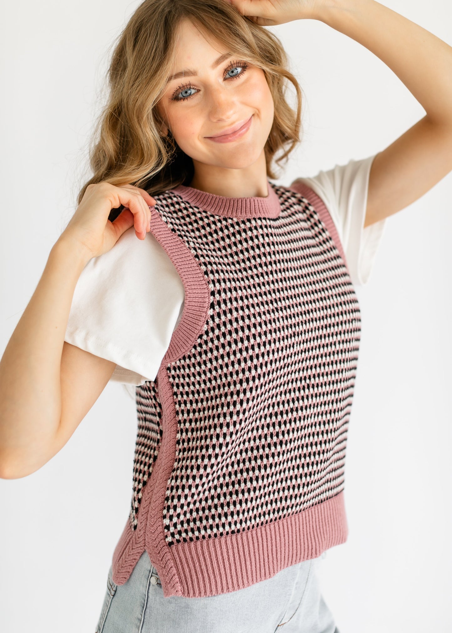 VARLEY® Knowles Textured Knit Vest - FINAL SALE