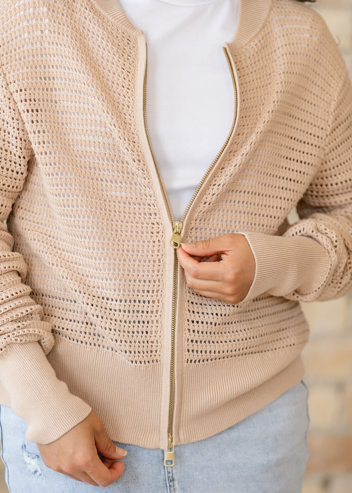 VARLEY® Lia Lightweight Knit Jacket - FINAL SALE