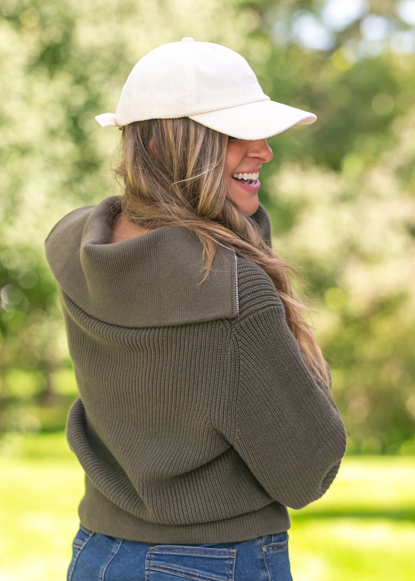 Varley® Maura Half-Zip Rib Knit Sweater - FINAL SALE