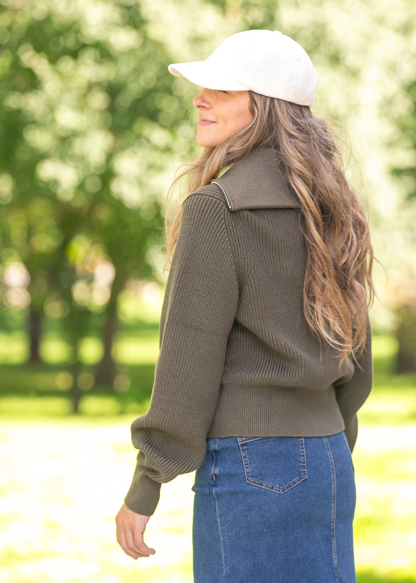 Varley® Maura Half-Zip Rib Knit Sweater - FINAL SALE