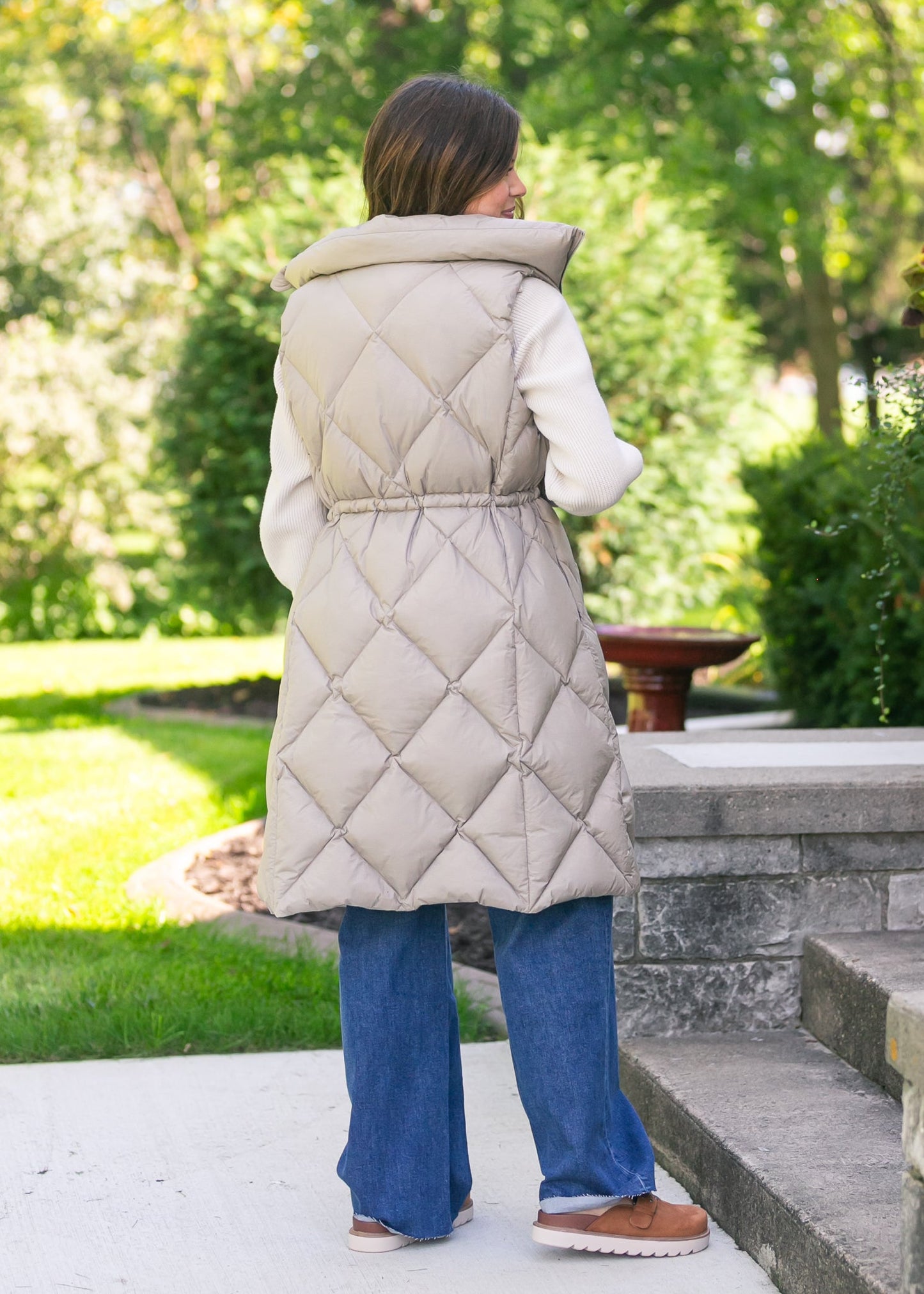 Varley® Navine Long Down Gilet