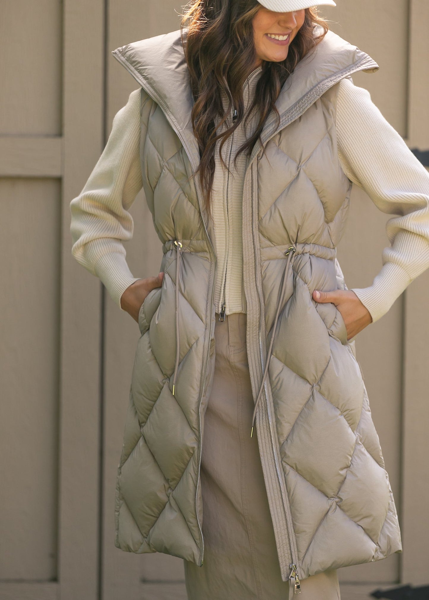 Varley® Navine Long Down Gilet