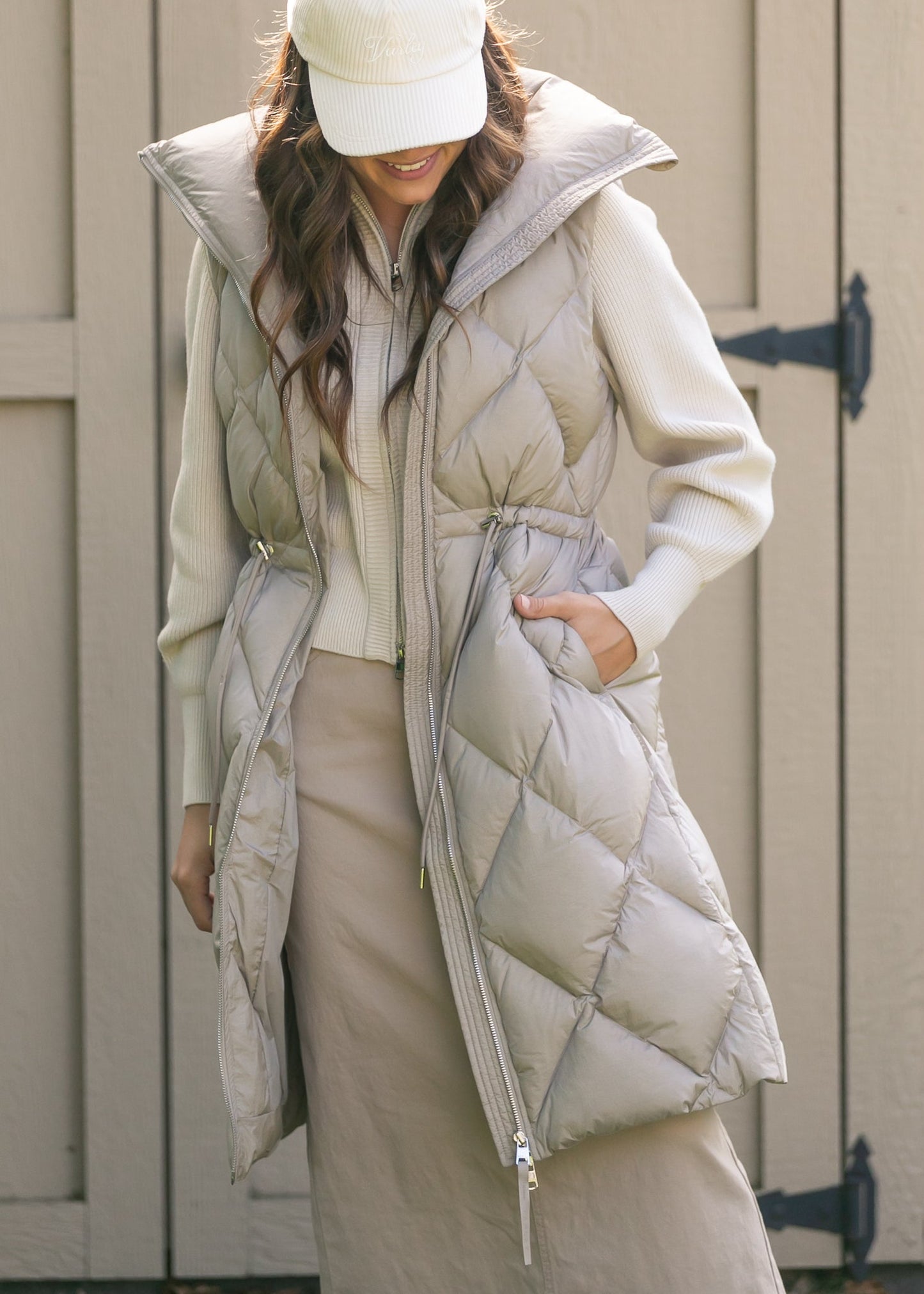 Varley® Navine Long Down Gilet