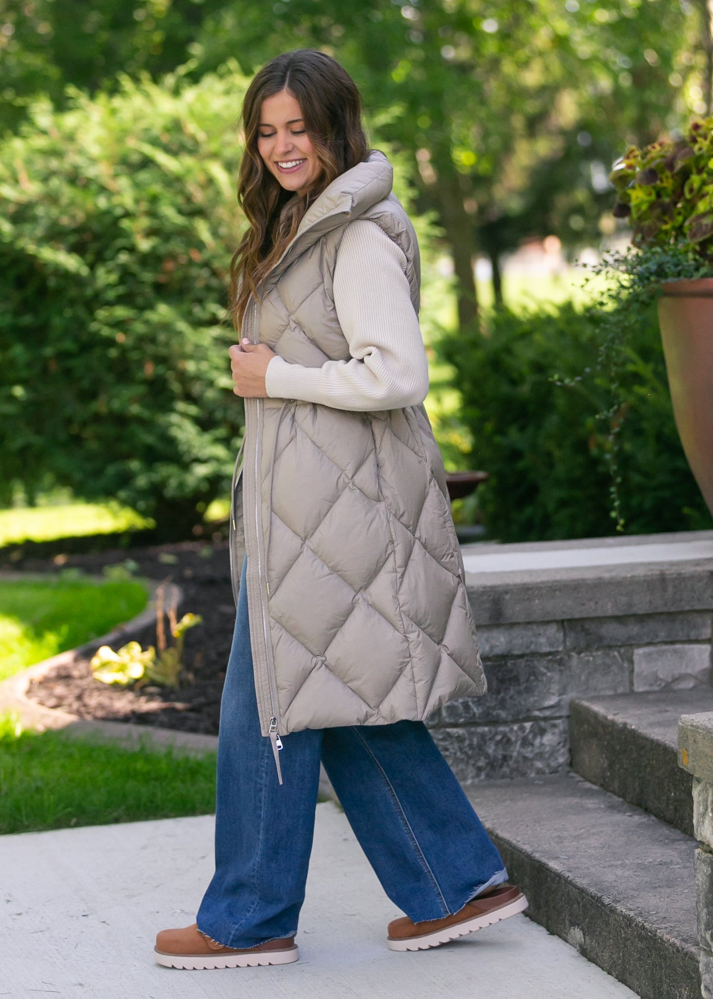 Varley® Navine Long Down Gilet