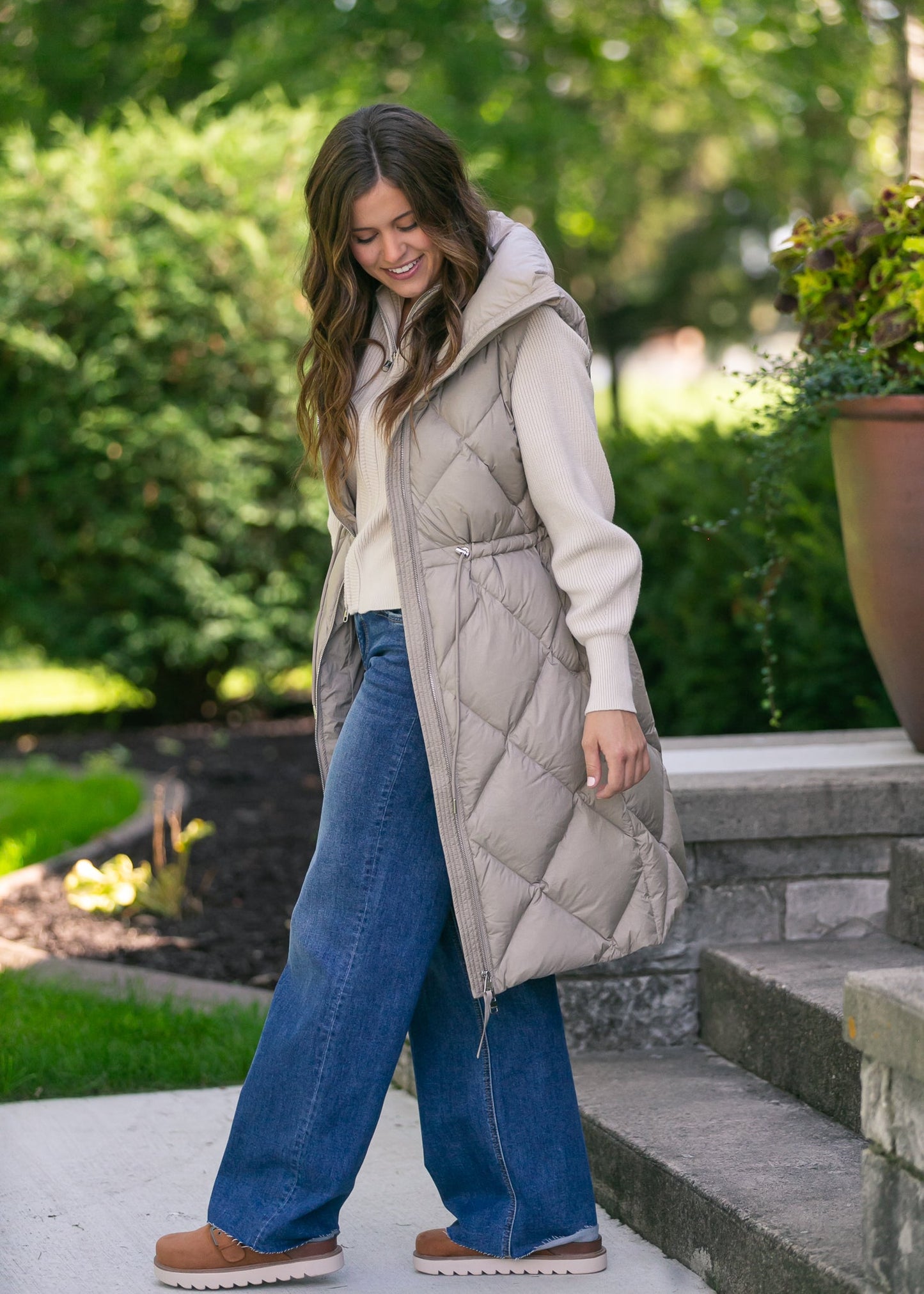 Varley® Navine Long Down Gilet