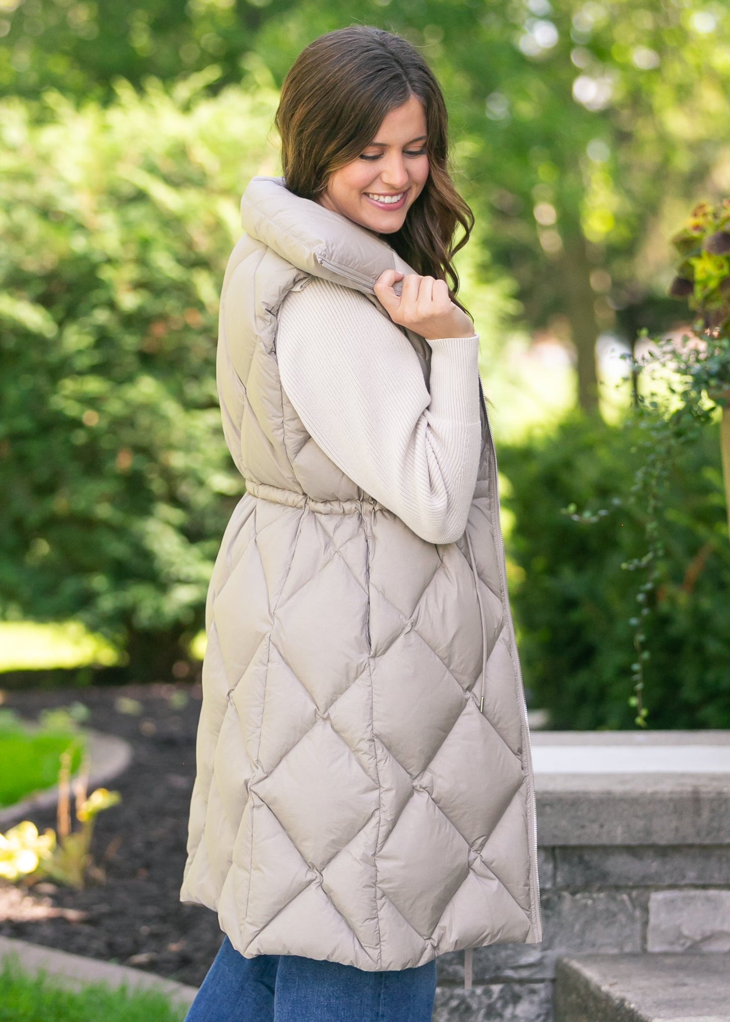 Varley® Navine Long Down Gilet