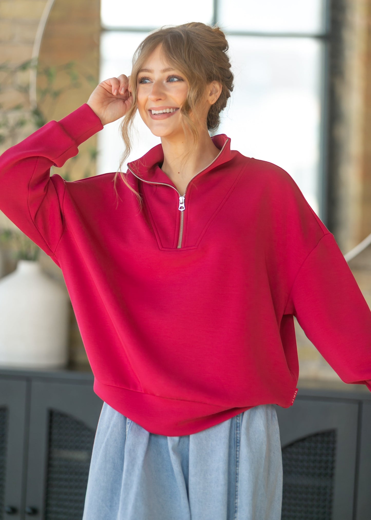 Varley® Hawley Half Zip Sweatshirt
