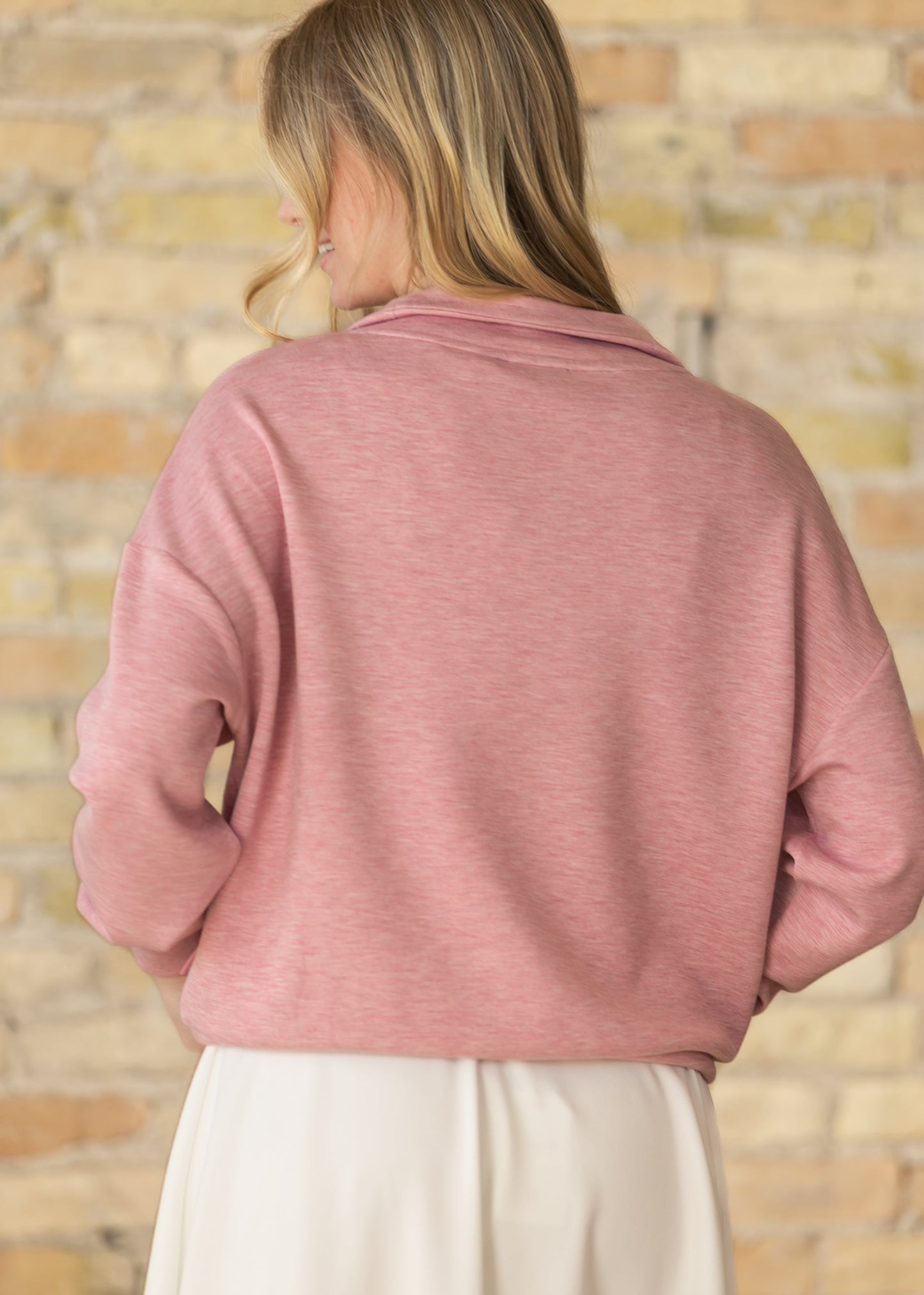 Varley® Rose Hawley Half Zip Sweatshirt
