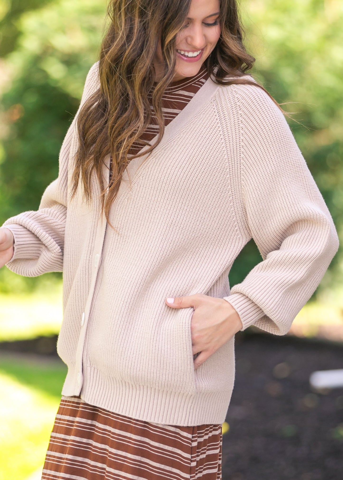 Varley® Sitges Button Through Knit Sweater - FINAL SALE