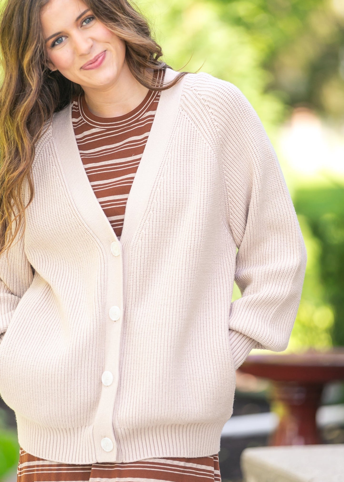 Varley® Sitges Button Through Knit Sweater - FINAL SALE