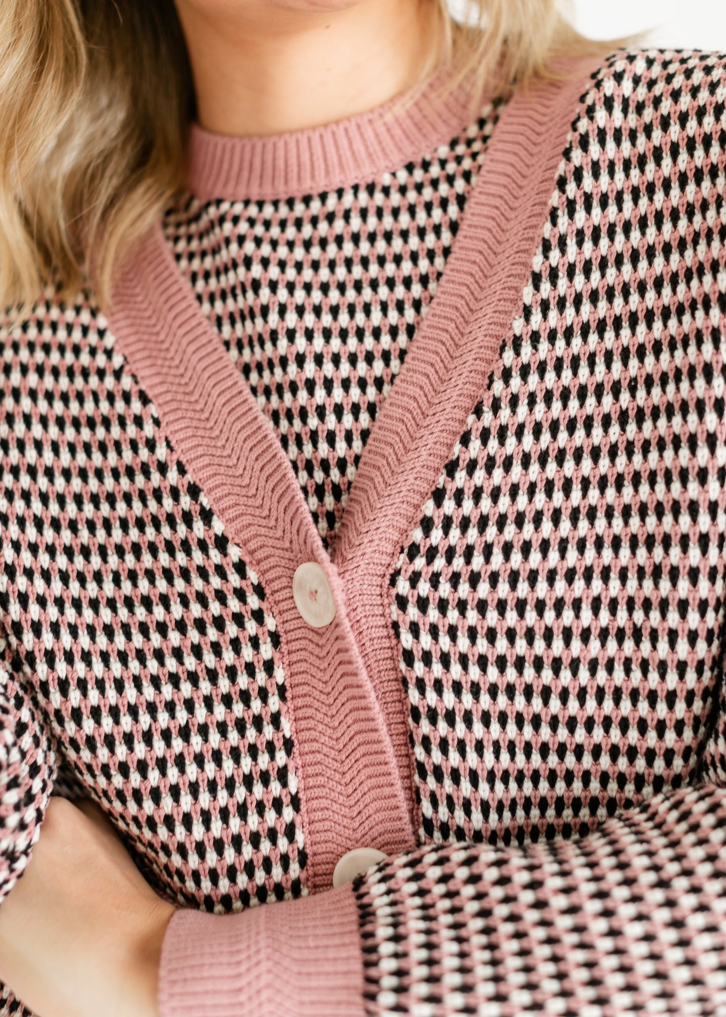 VARLEY® Tiffany Textured Knit Cardigan