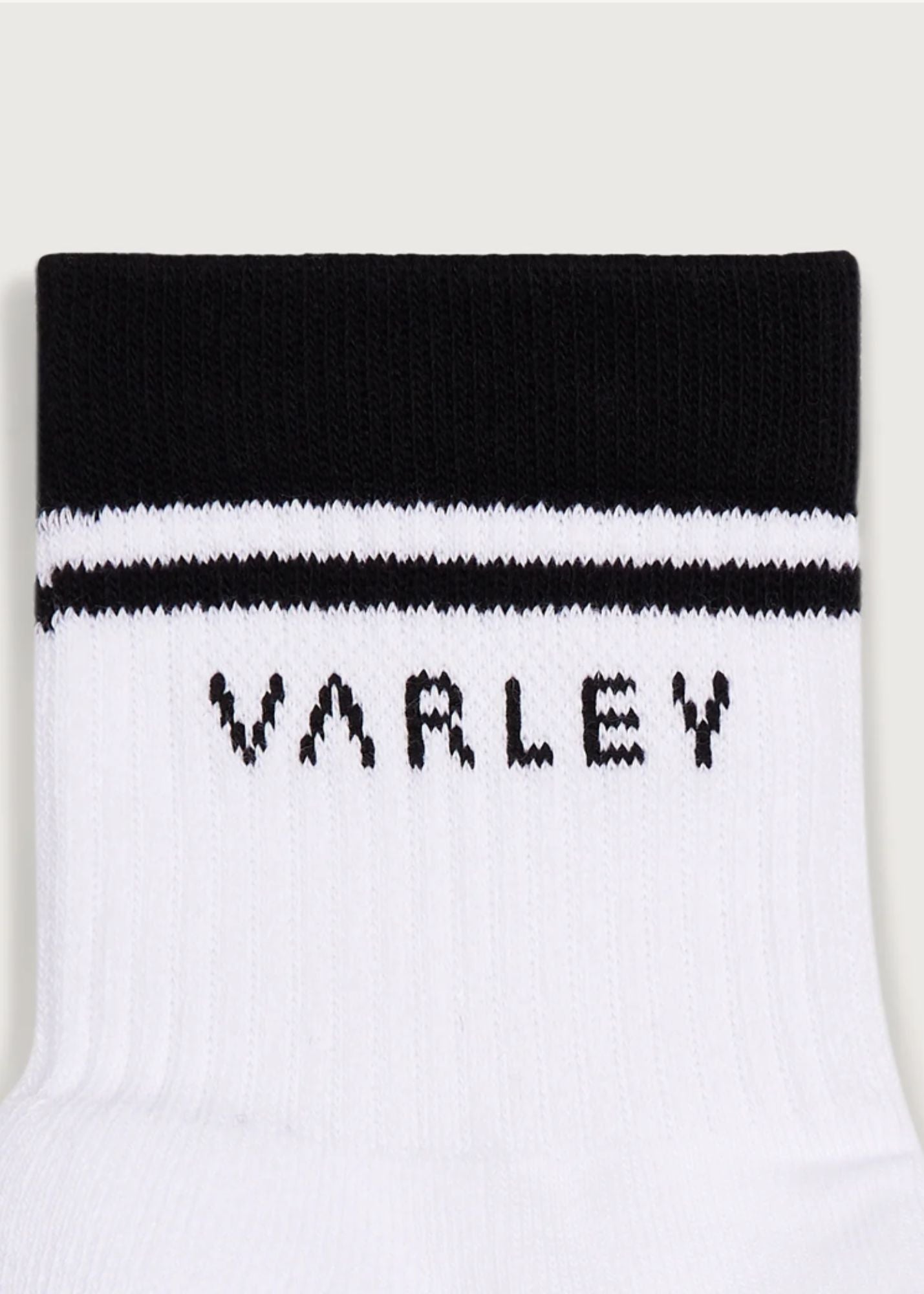 Varley® White Lenni Half Crew Sock