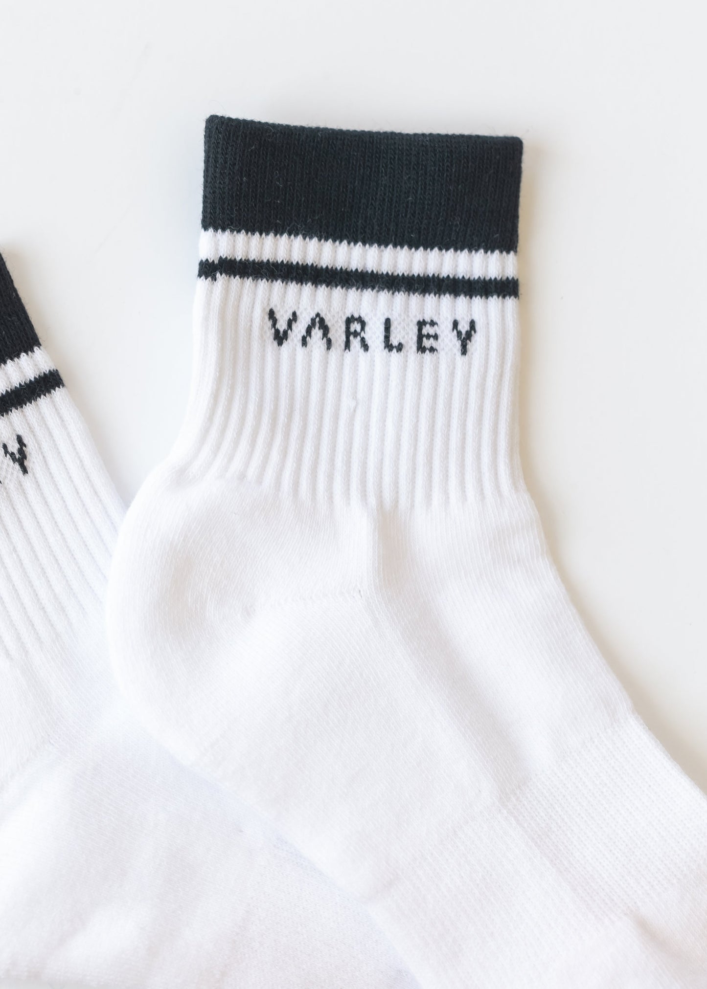 Varley® White Lenni Half Crew Sock