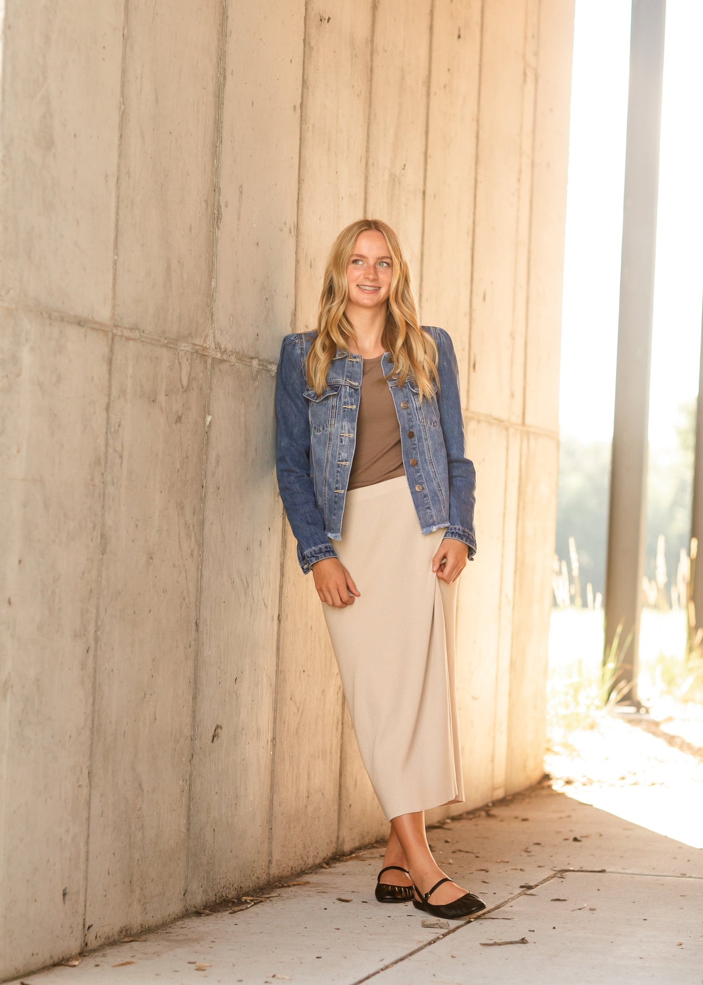 Vera Knit Midi Skirt - FINAL SALE