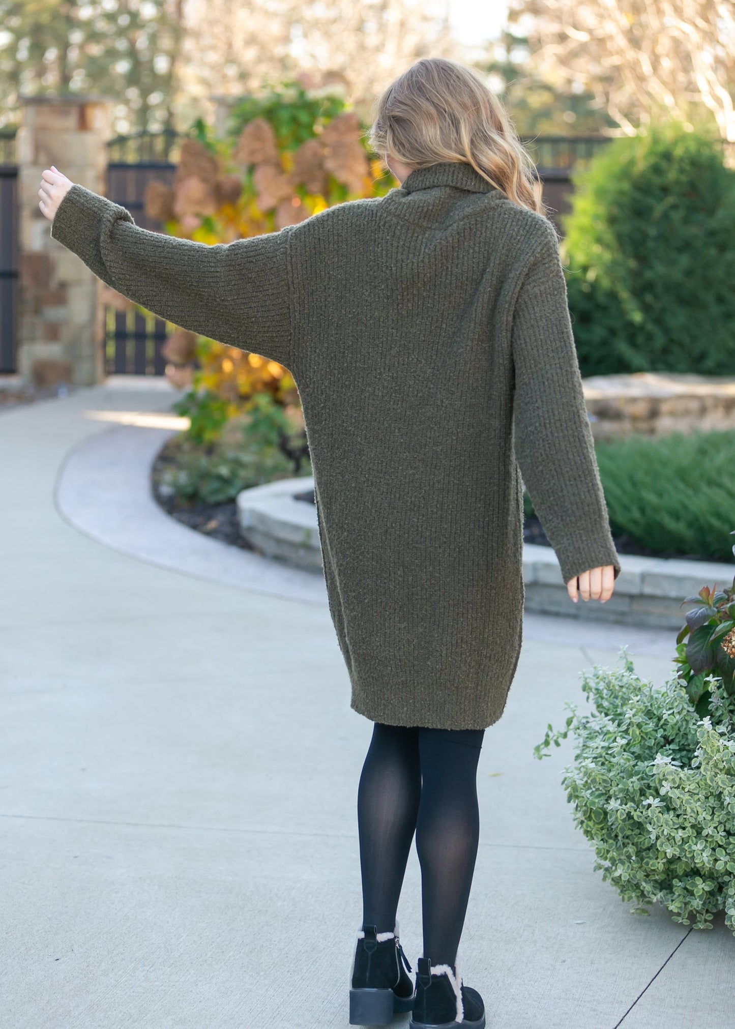 Verity Turtleneck Midi Dress