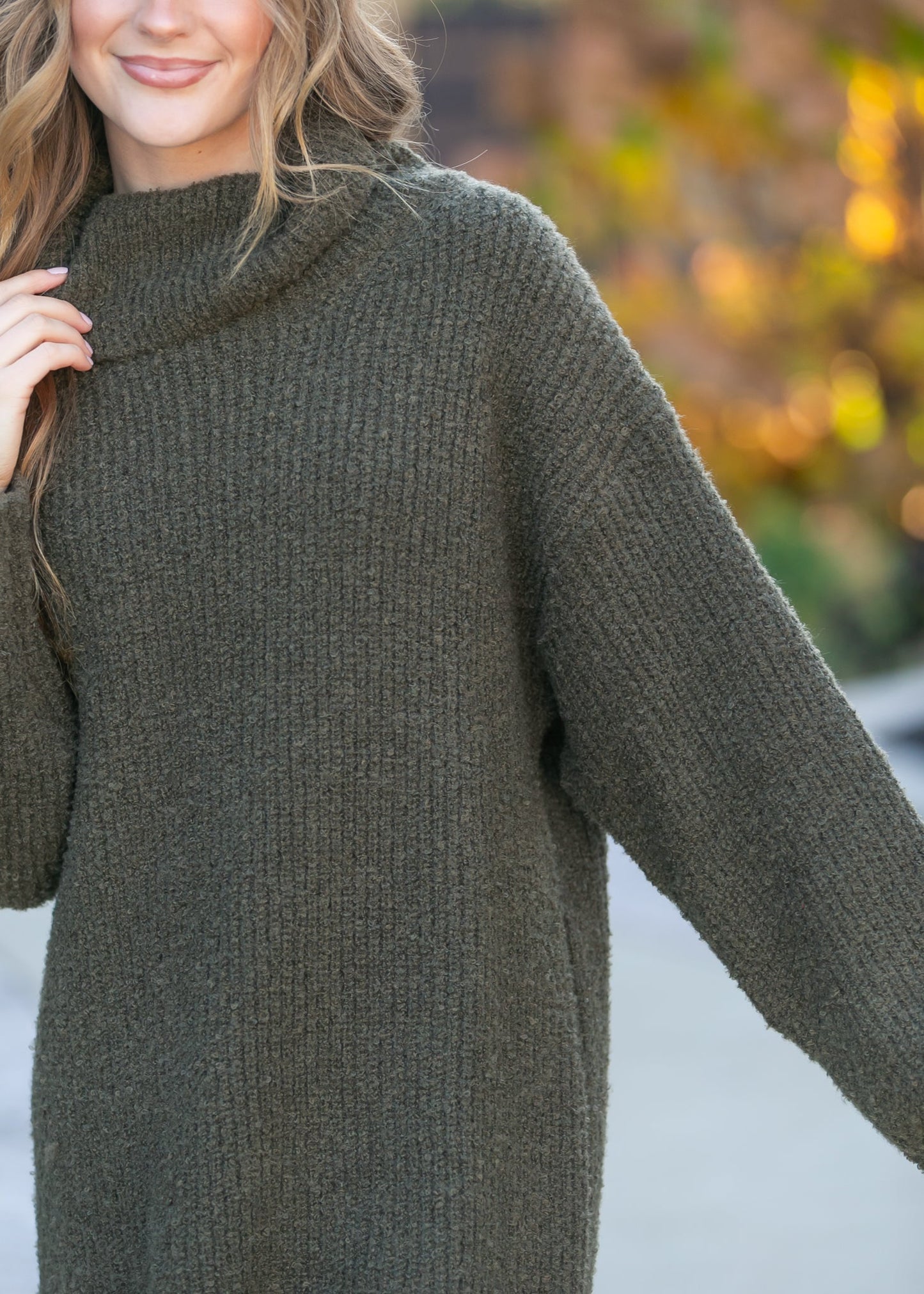 Verity Turtleneck Midi Dress