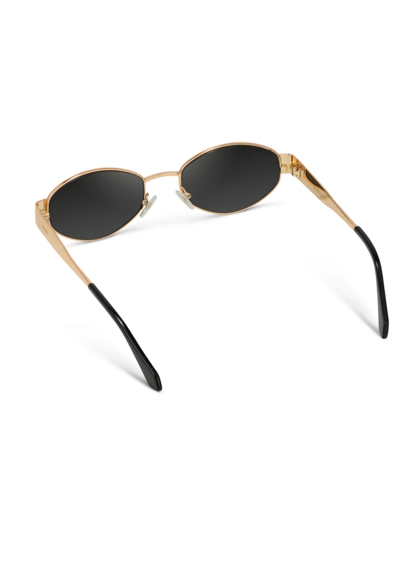 Verona Oval Stainless Steel Sunglasses