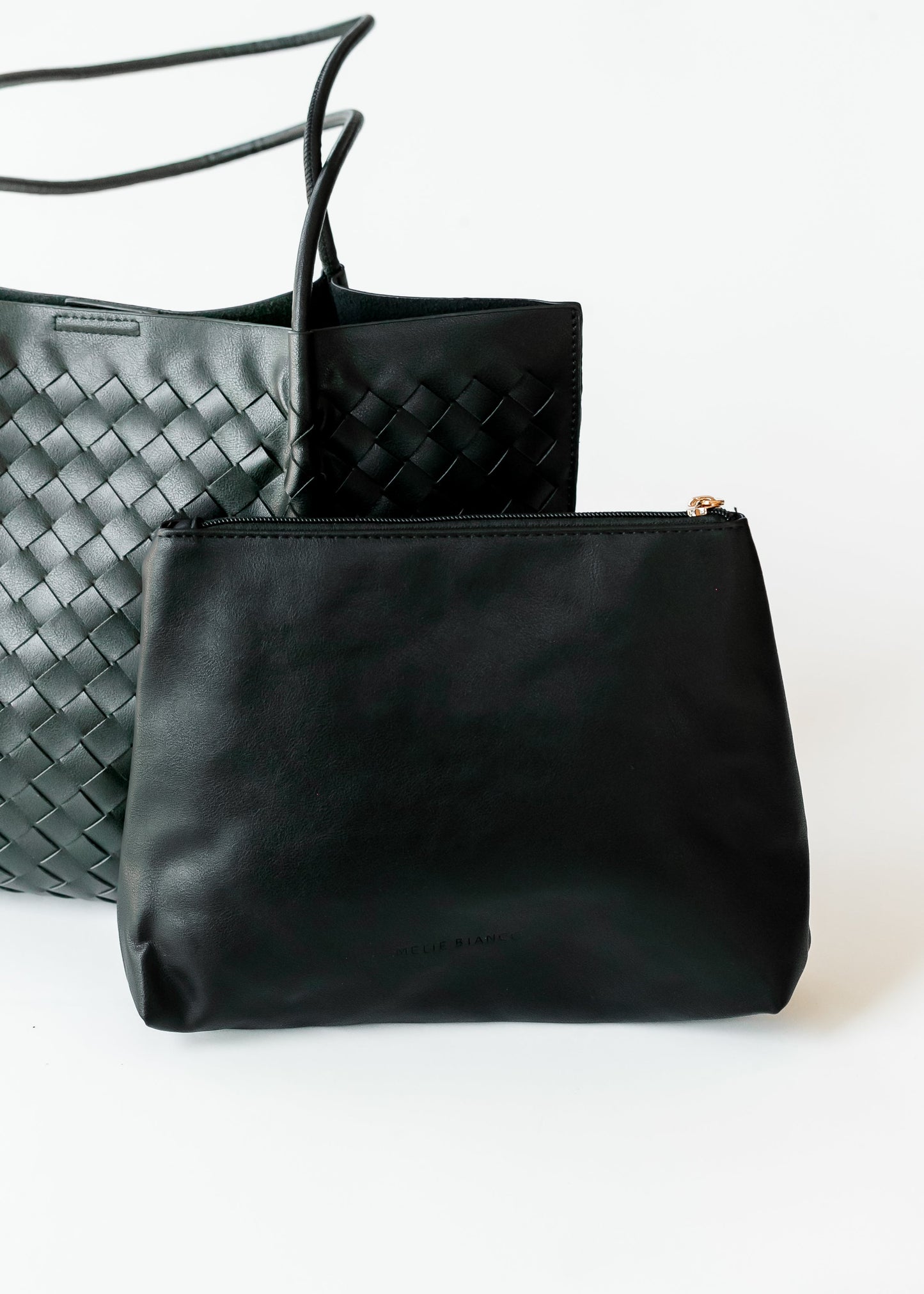 Victoria Black Recycled Vegan Tote Bag