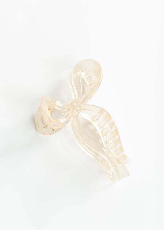 Vintage Bow Claw Clip