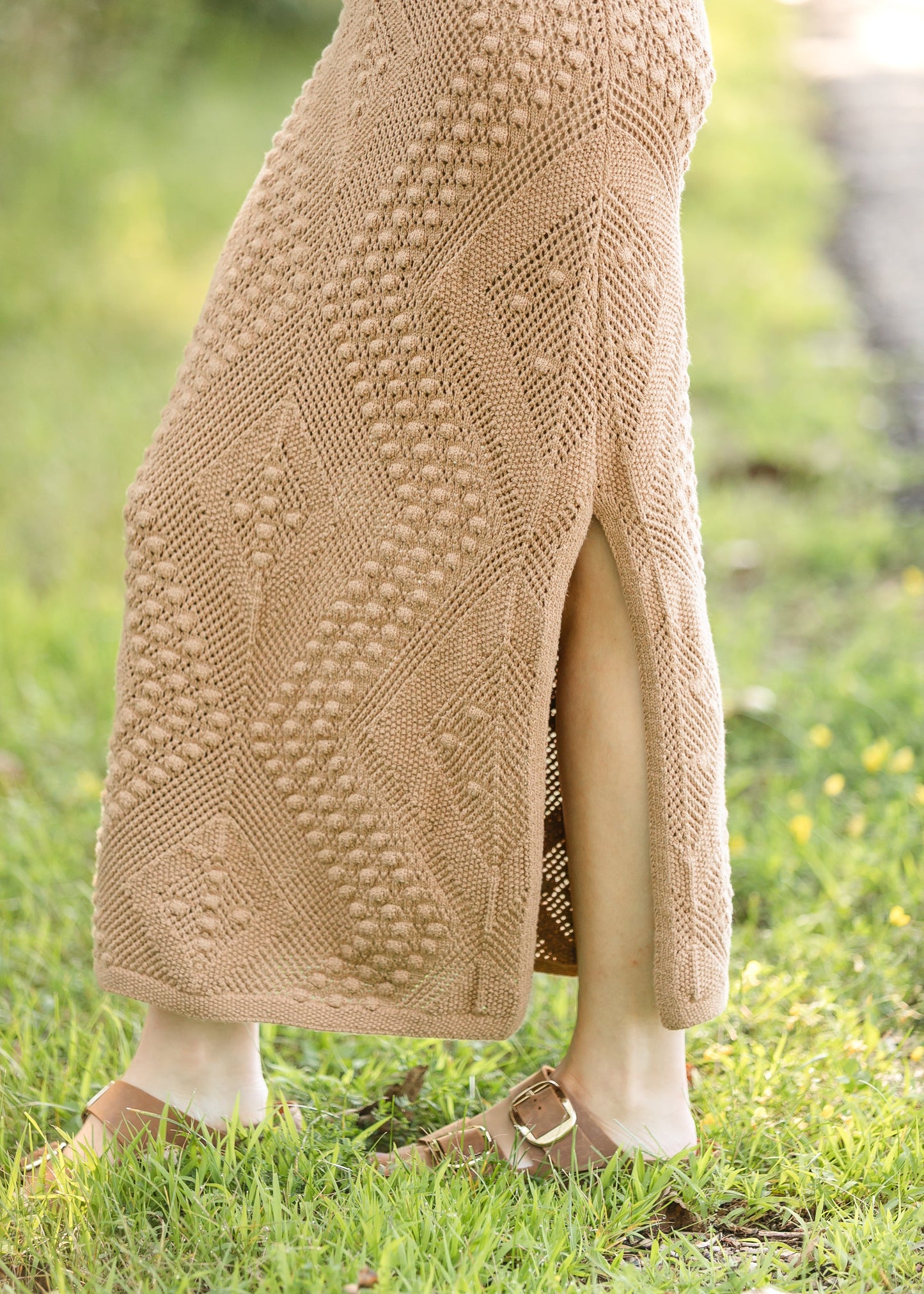 Sadie & Sage® Wandering Intricate Knit Midi Dress - FINAL SALE