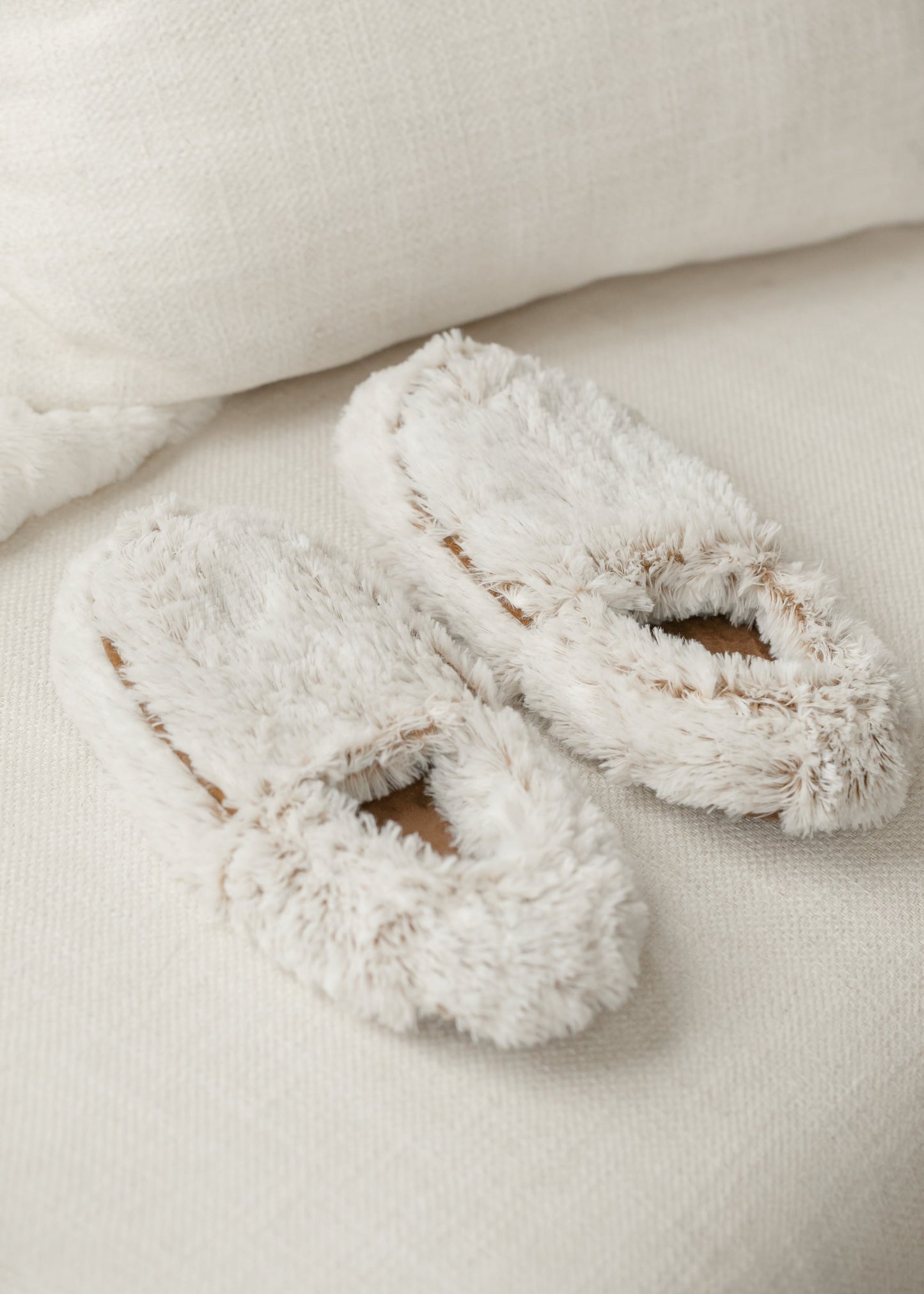 Warmies® Marshmallow Brown Slippers