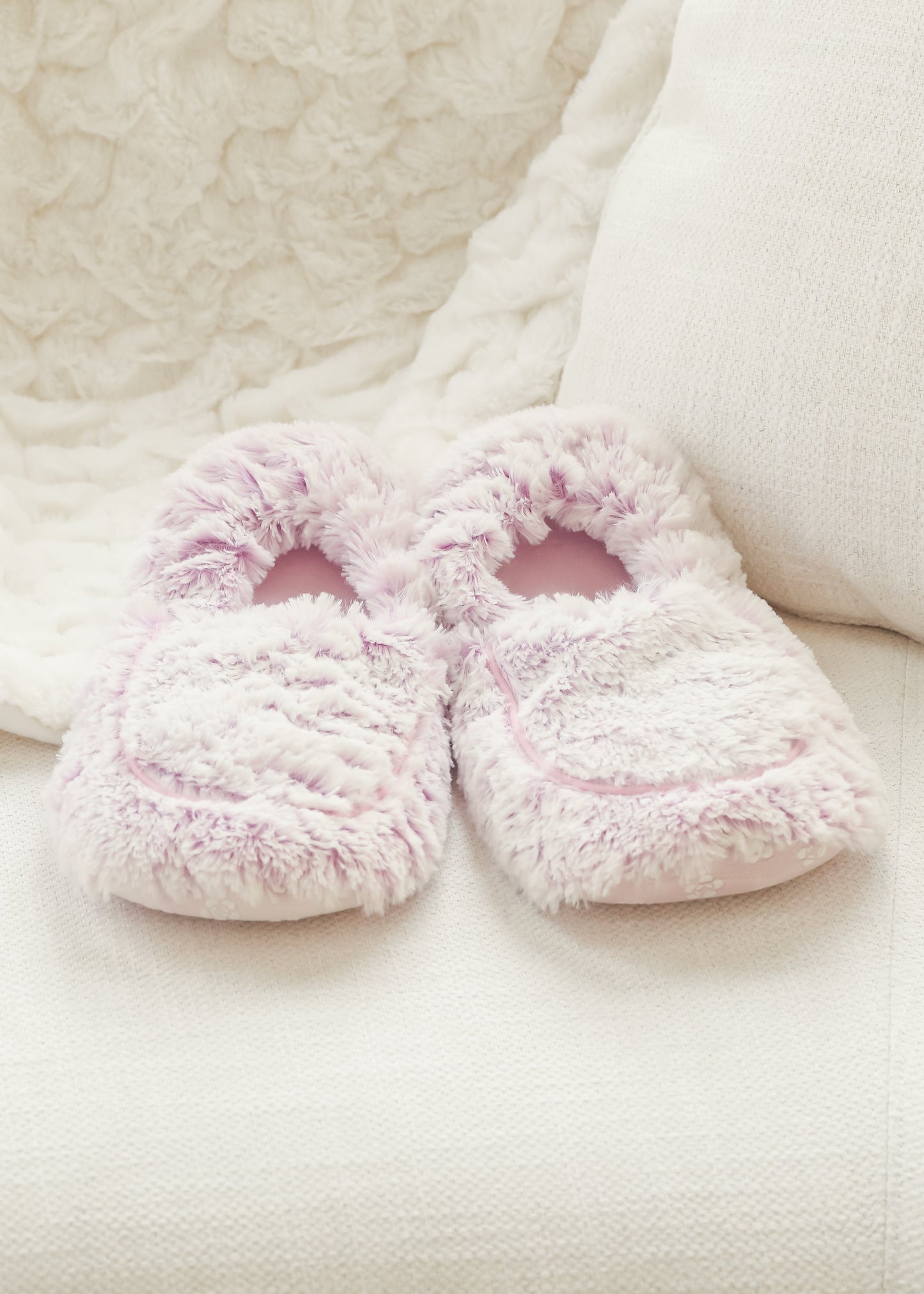 Warmies® Marshmallow Lavender Slippers
