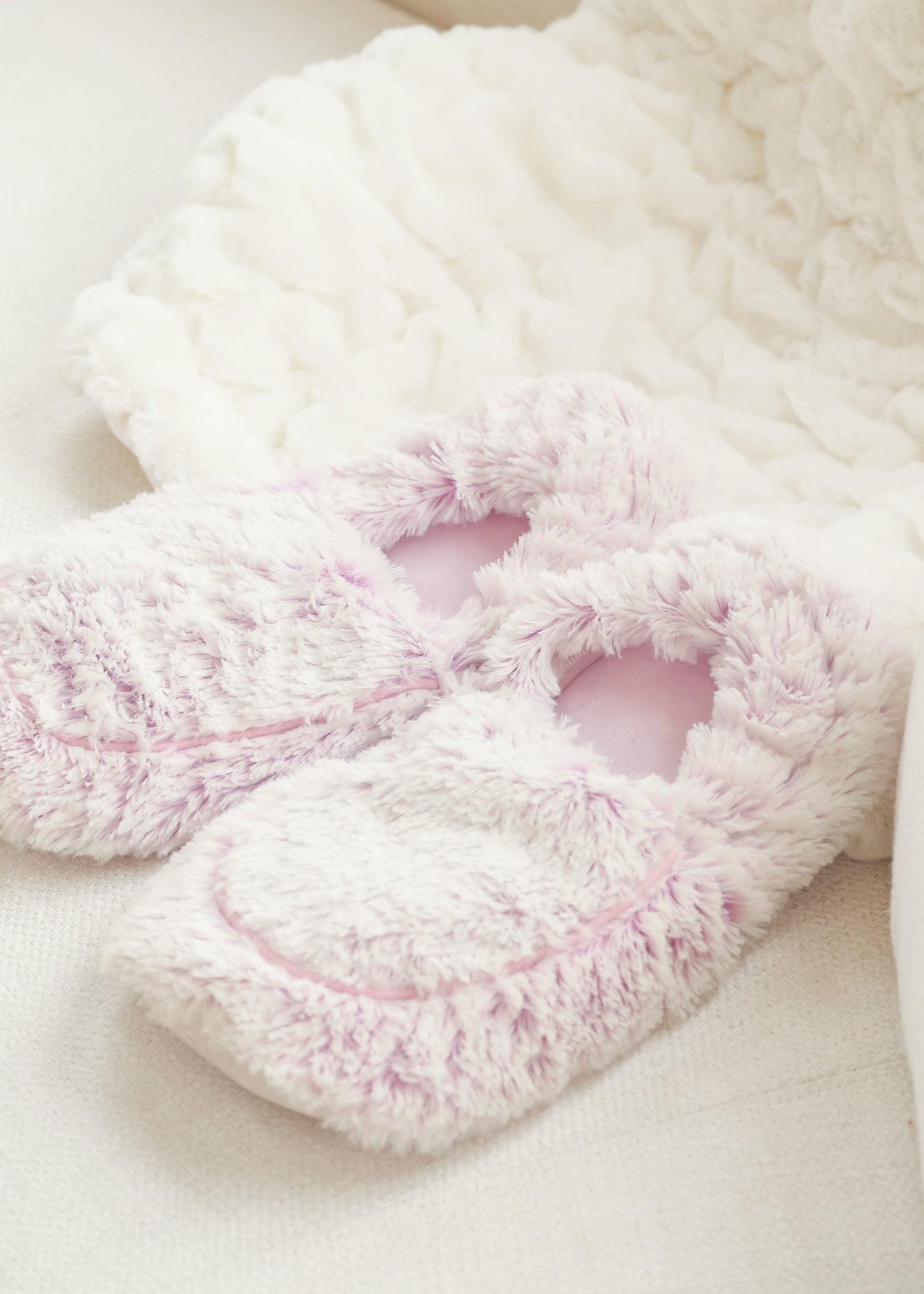 Warmies® Marshmallow Lavender Slippers
