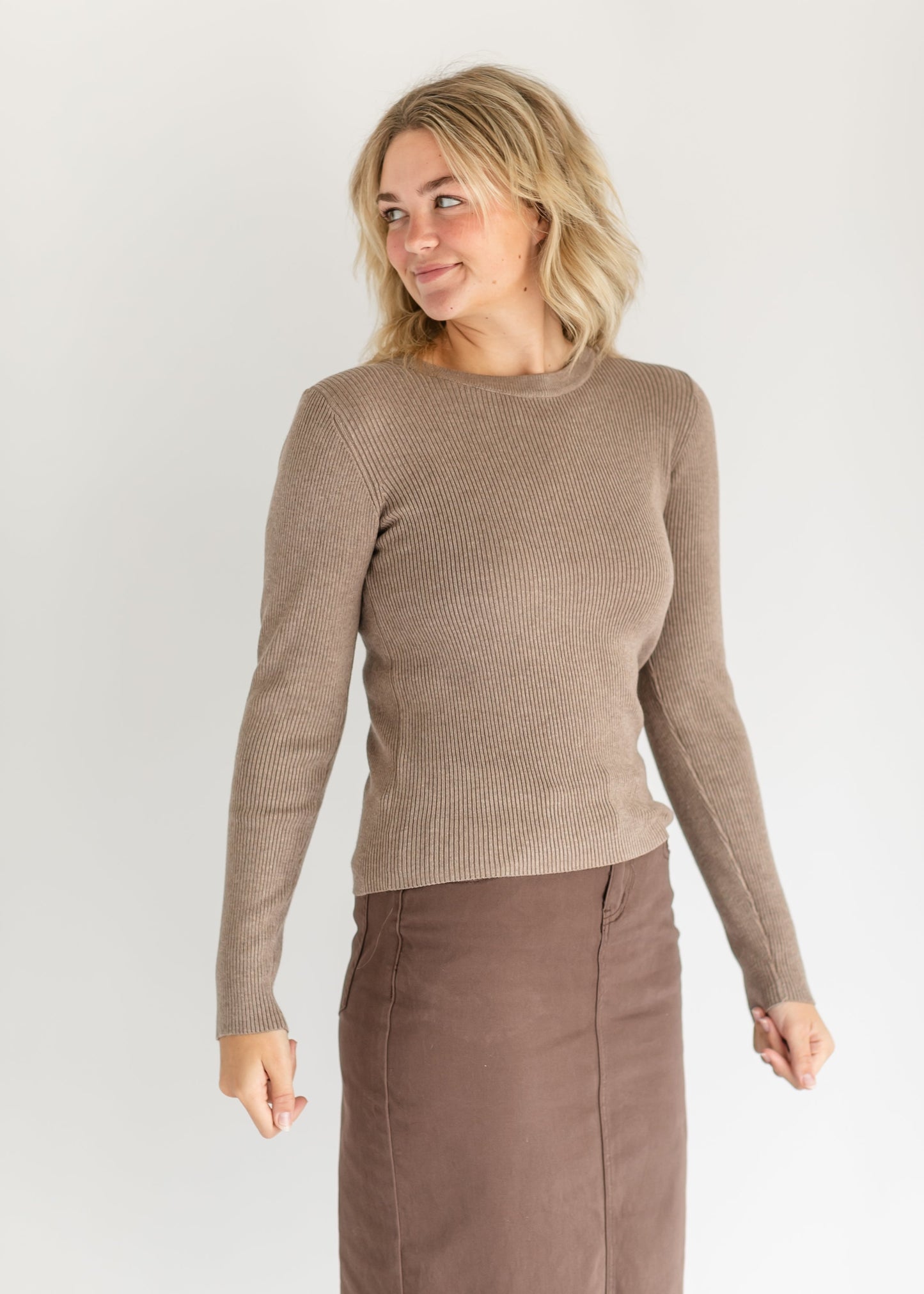 Waverly Long Sleeve Knit Top - FINAL SALE