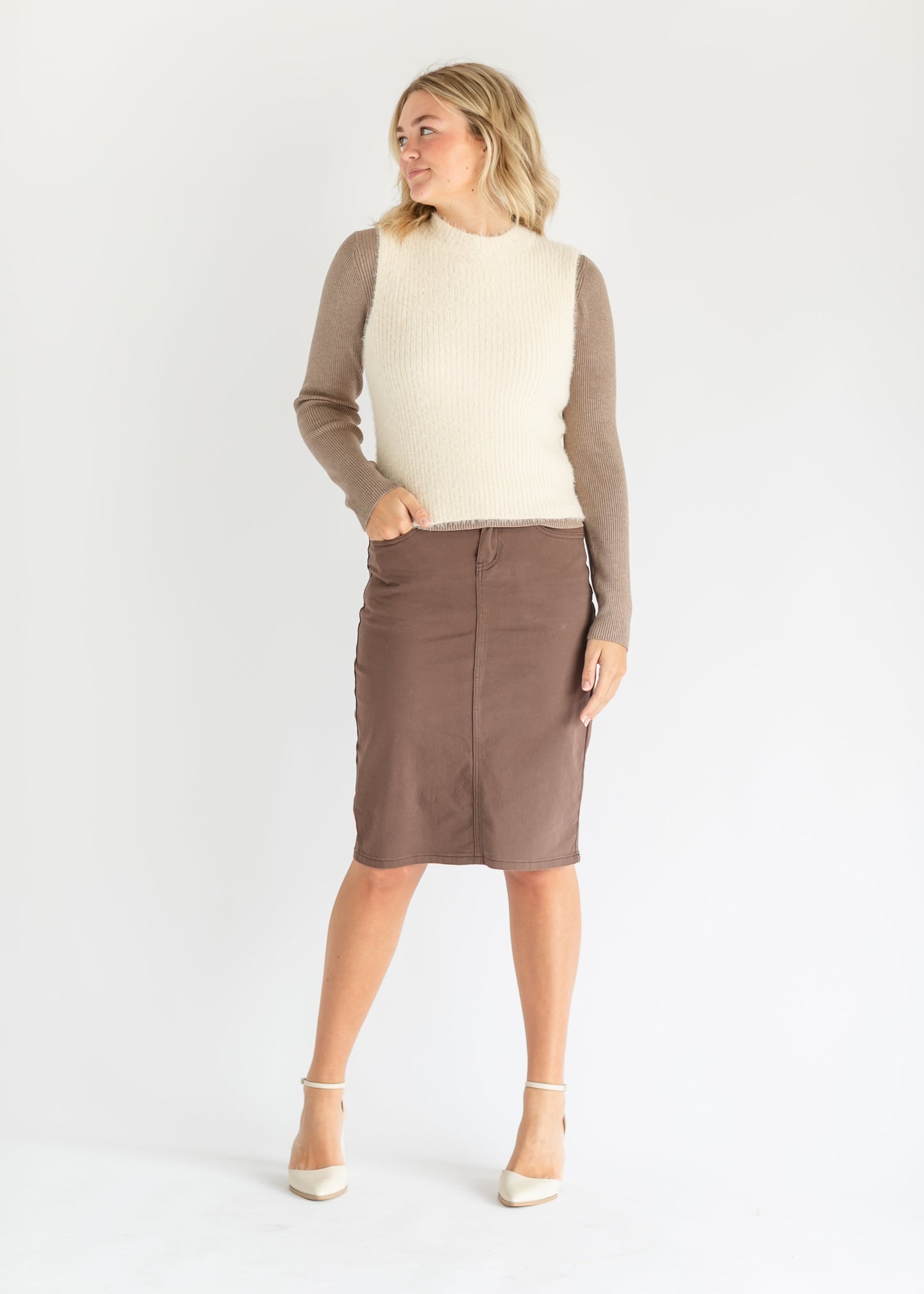 Waverly Long Sleeve Knit Top - FINAL SALE