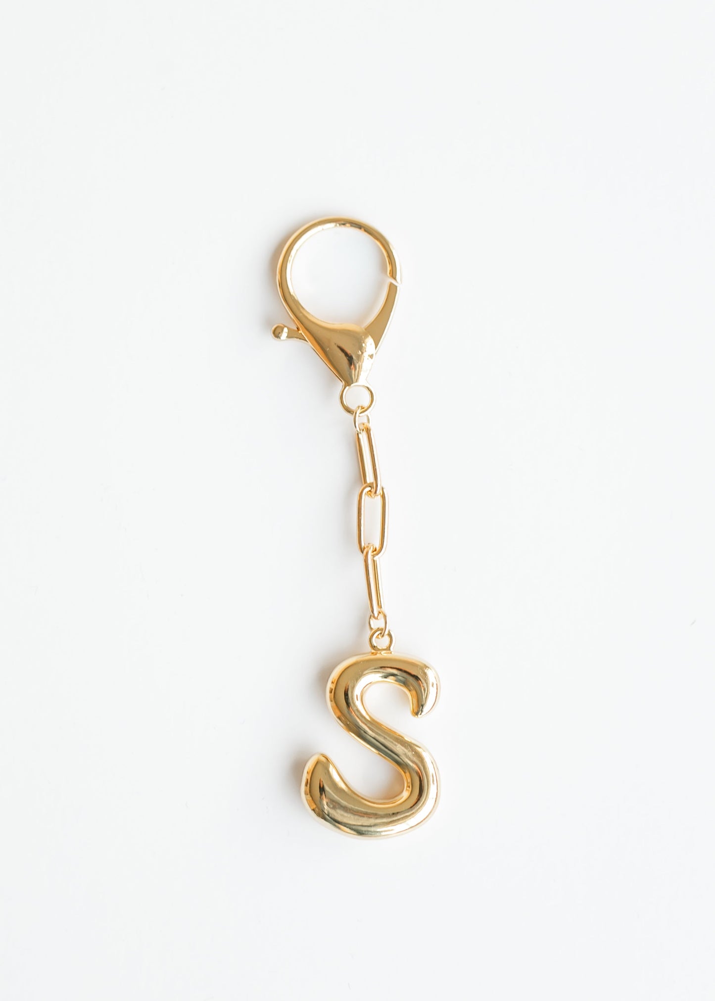 Whimsy Balloon Letter Initial Bag Charm