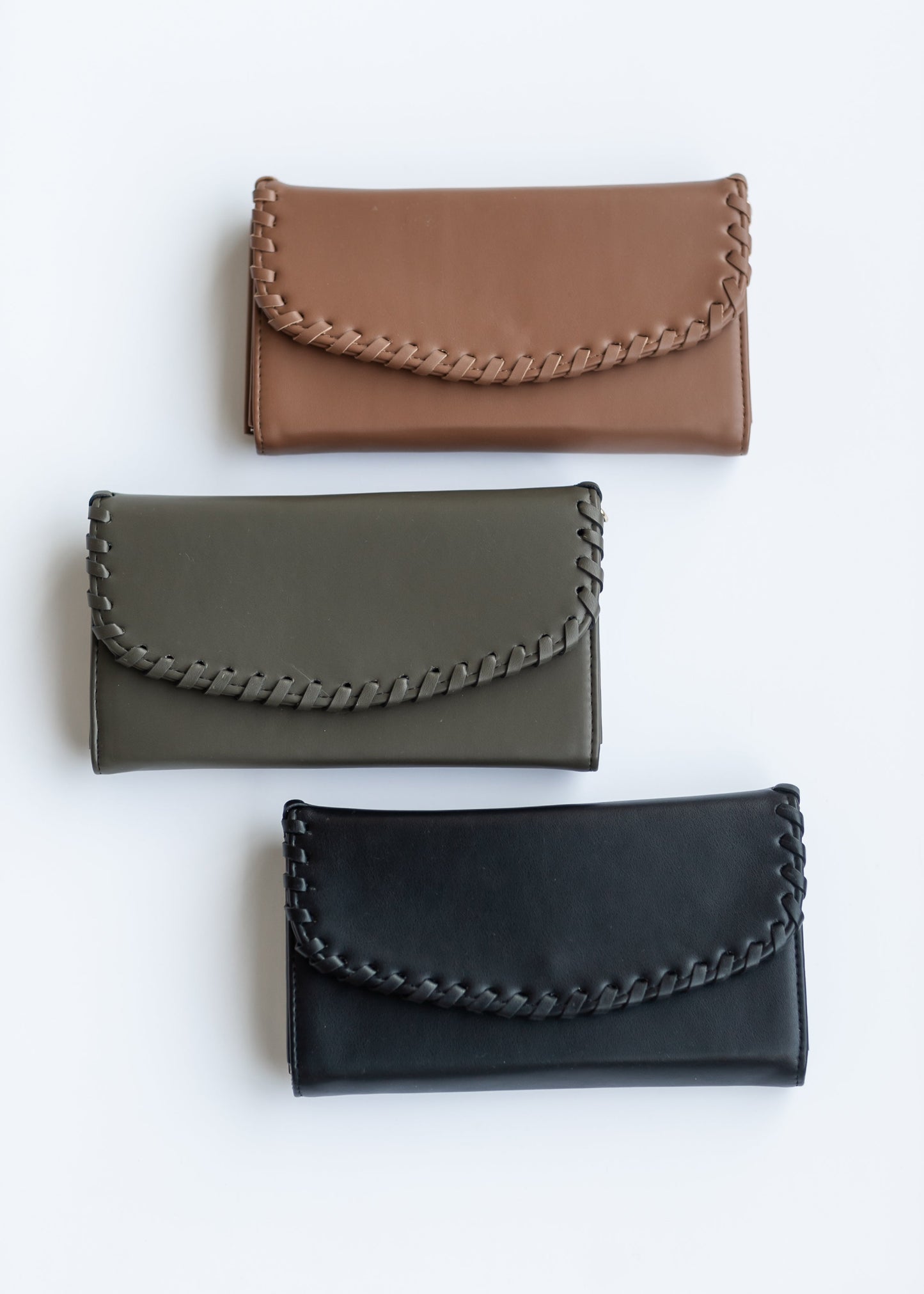Whipstitch Crossbody Wallet Bag - FINAL SALE