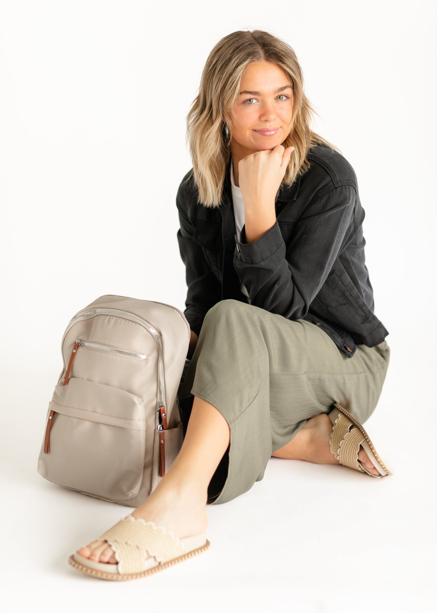Wide Leg Stretch Waist Culottes - FINAL SALE