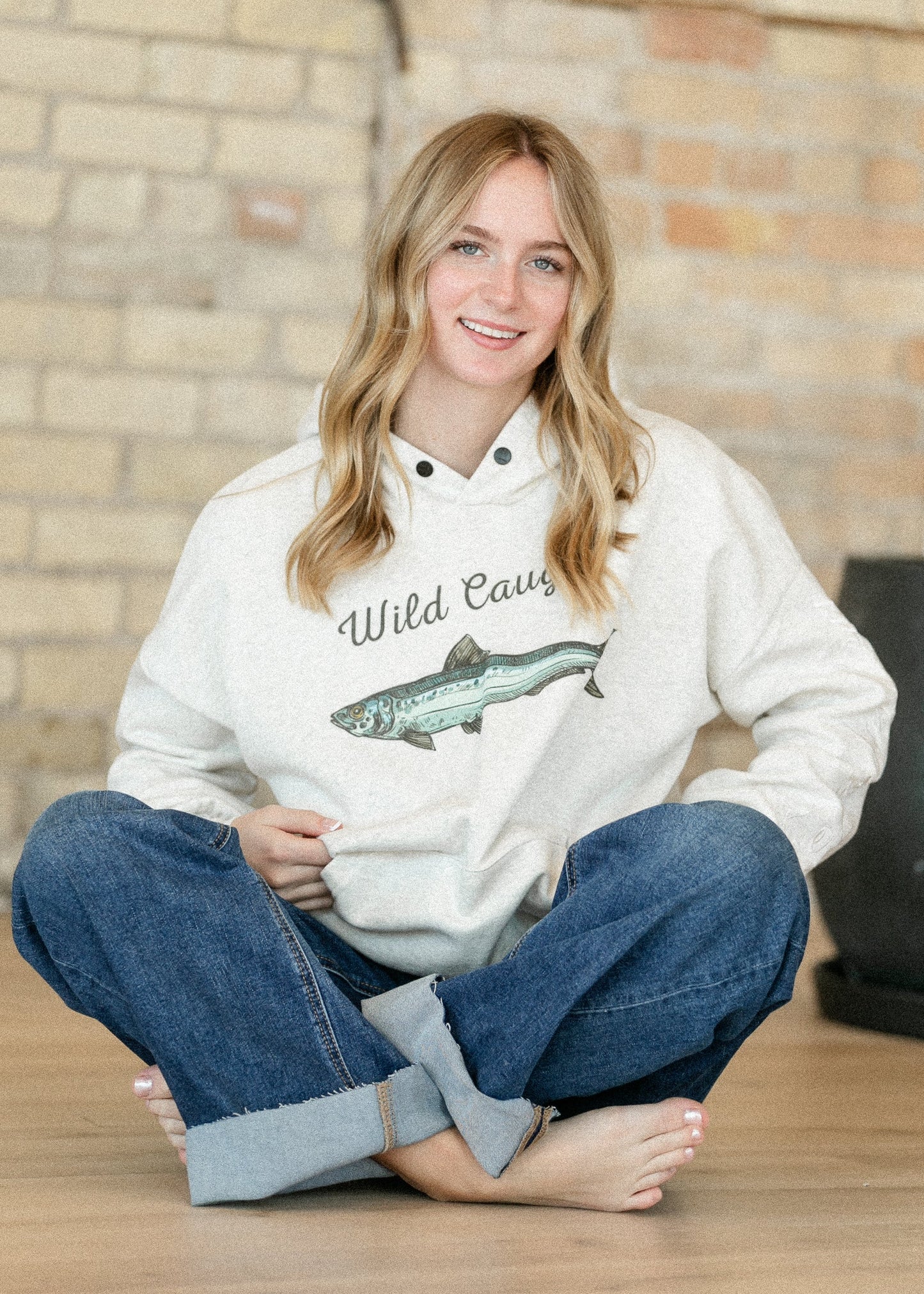 Wild Caught Sardines Oversized Hoodie